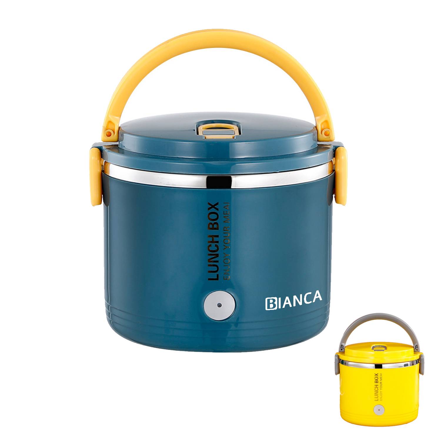 Home Car Insulation Electric Stainless Steel Lunch Box 1