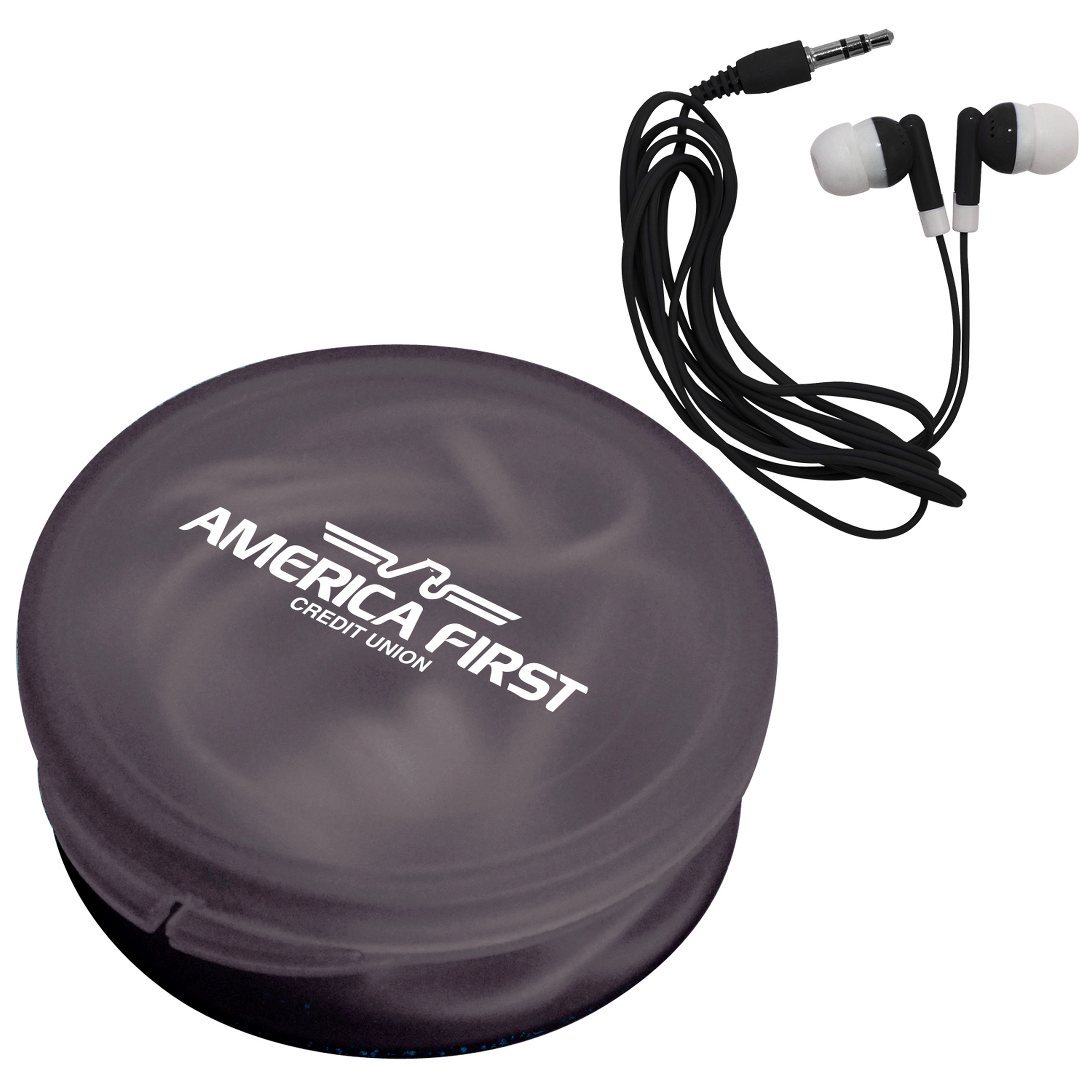 Matching Ear Buds & Round Case 5