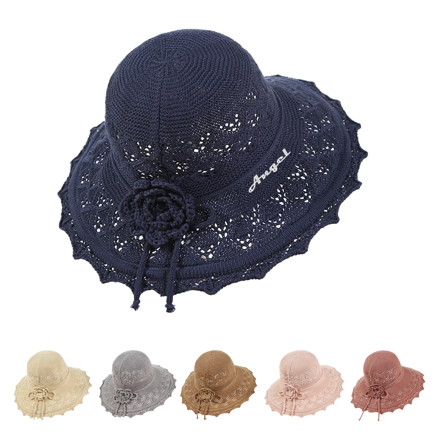 Stylish Foldable Womens Sun Hat 4