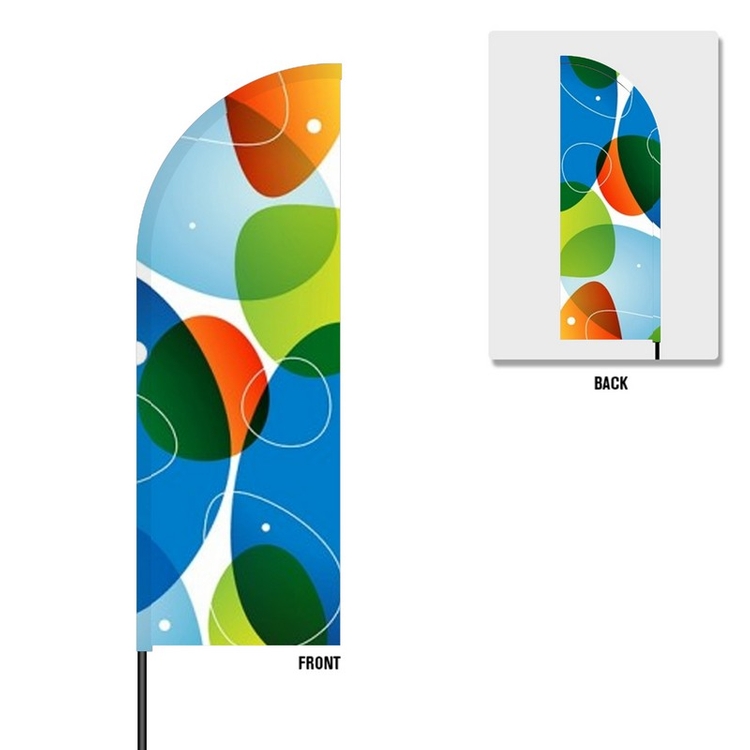 Flex Banner™ Flag Only, Double-Sided 11' Advertising Feather Flag outdoor feather flag 3