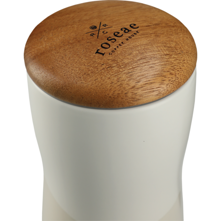 Reno Double Wall Ceramic Tumbler w/Wood Lid 10oz 64