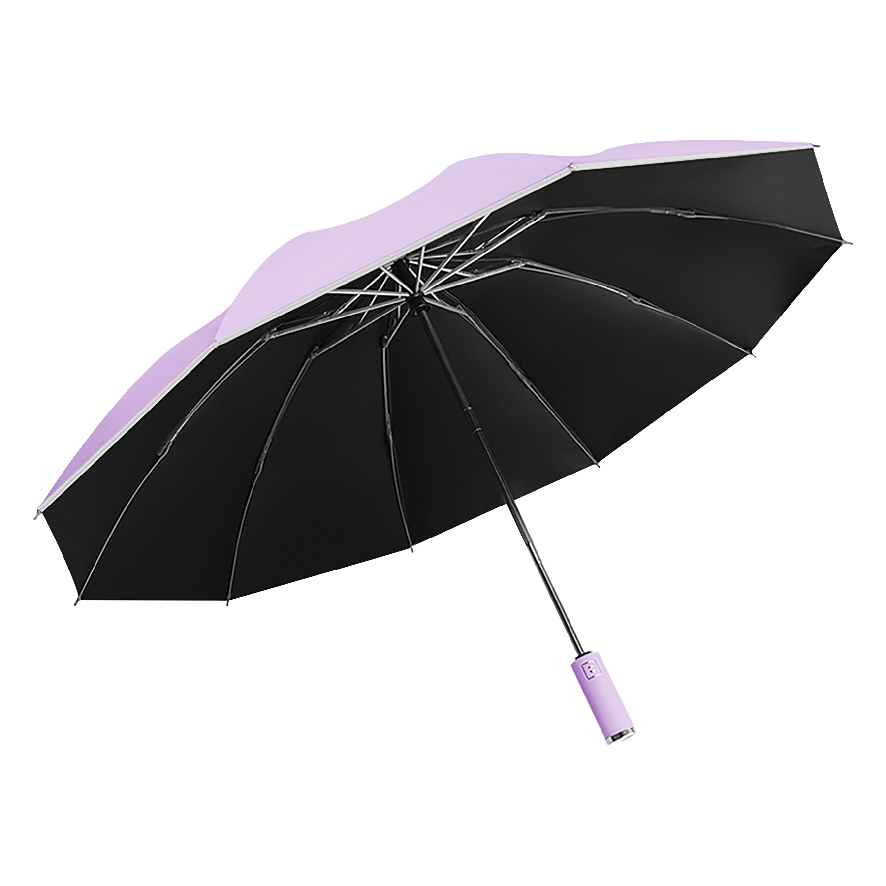 Sunny and Rainy Umbrella with Reflective Strip 7