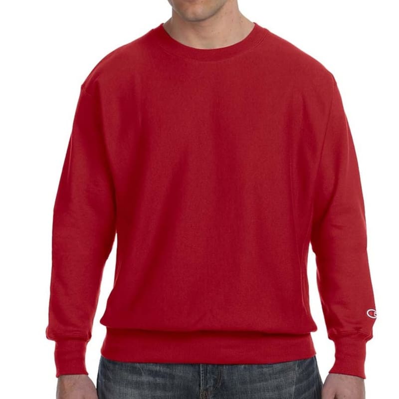 Champion Reverse Weave® 12 Oz. Crew, custom hoodie or sweatshirt with logo imprint 4