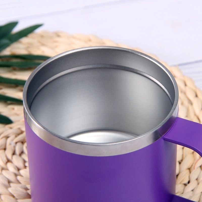 14oz Double Wall Stainless Steel Vacuum Coffee Mug 2
