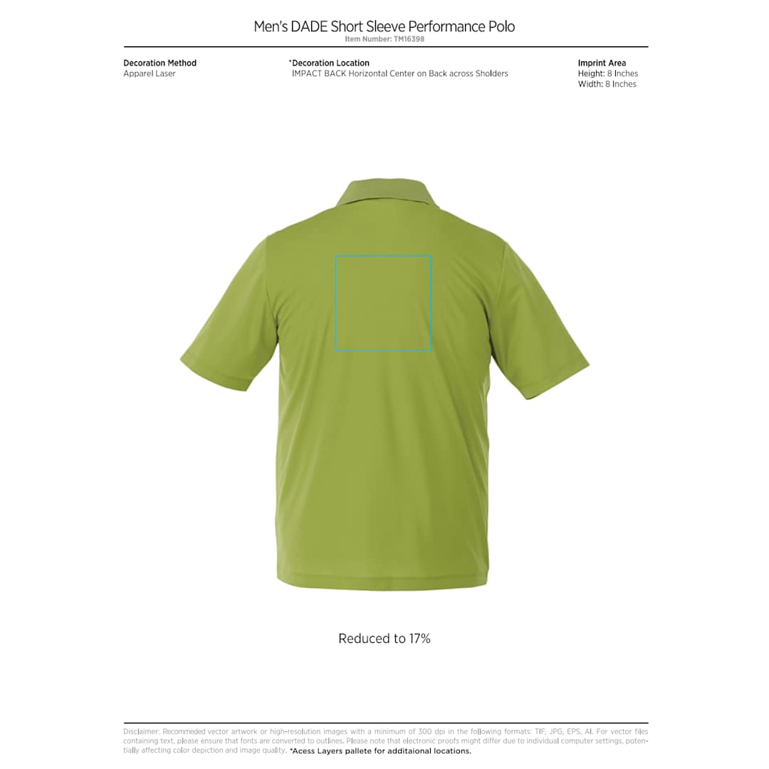 Men's DADE Short Sleeve Polo 244