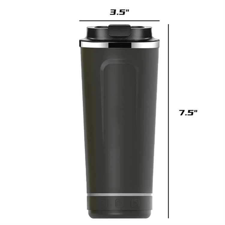 18oz Multifunctional Detachable Bluetooth Speaker Water Cup 2