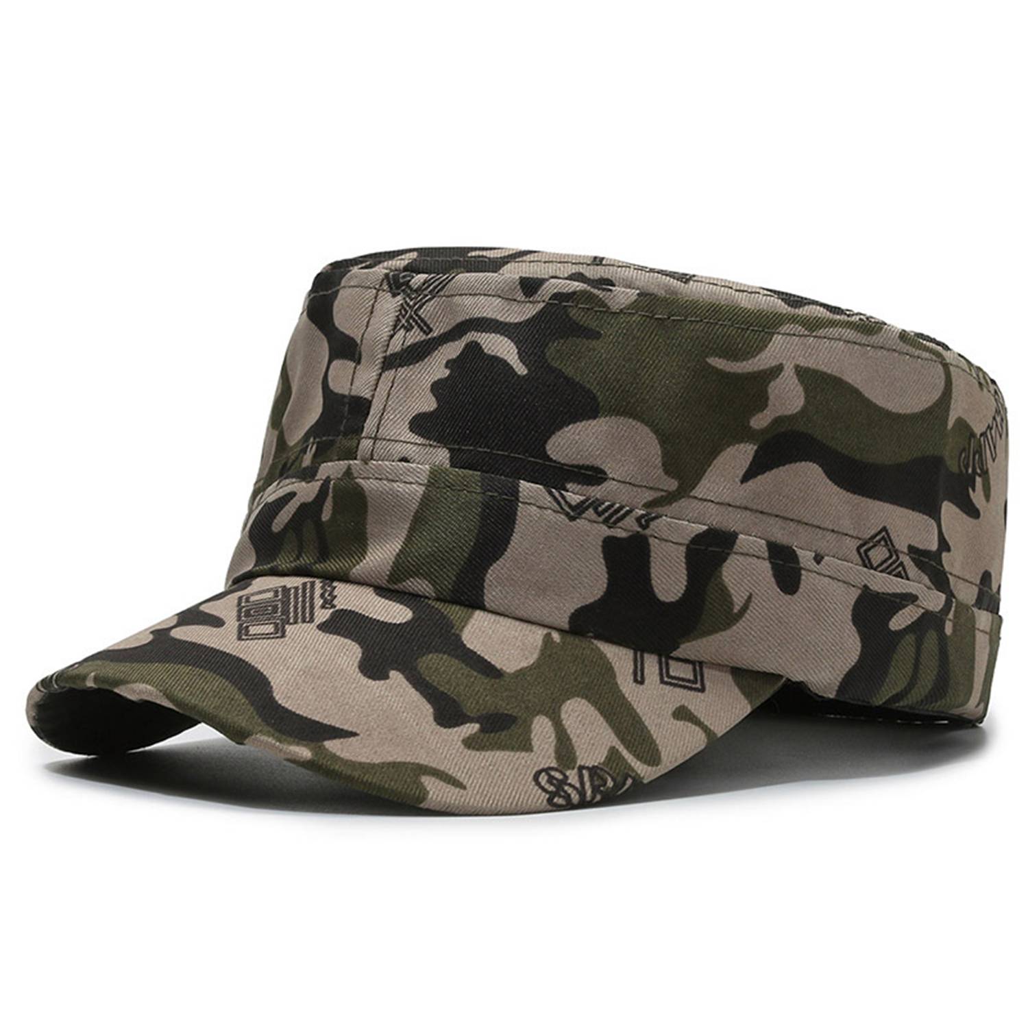 Spring and Summer Outdoor Woodland Camouflage Hat 8