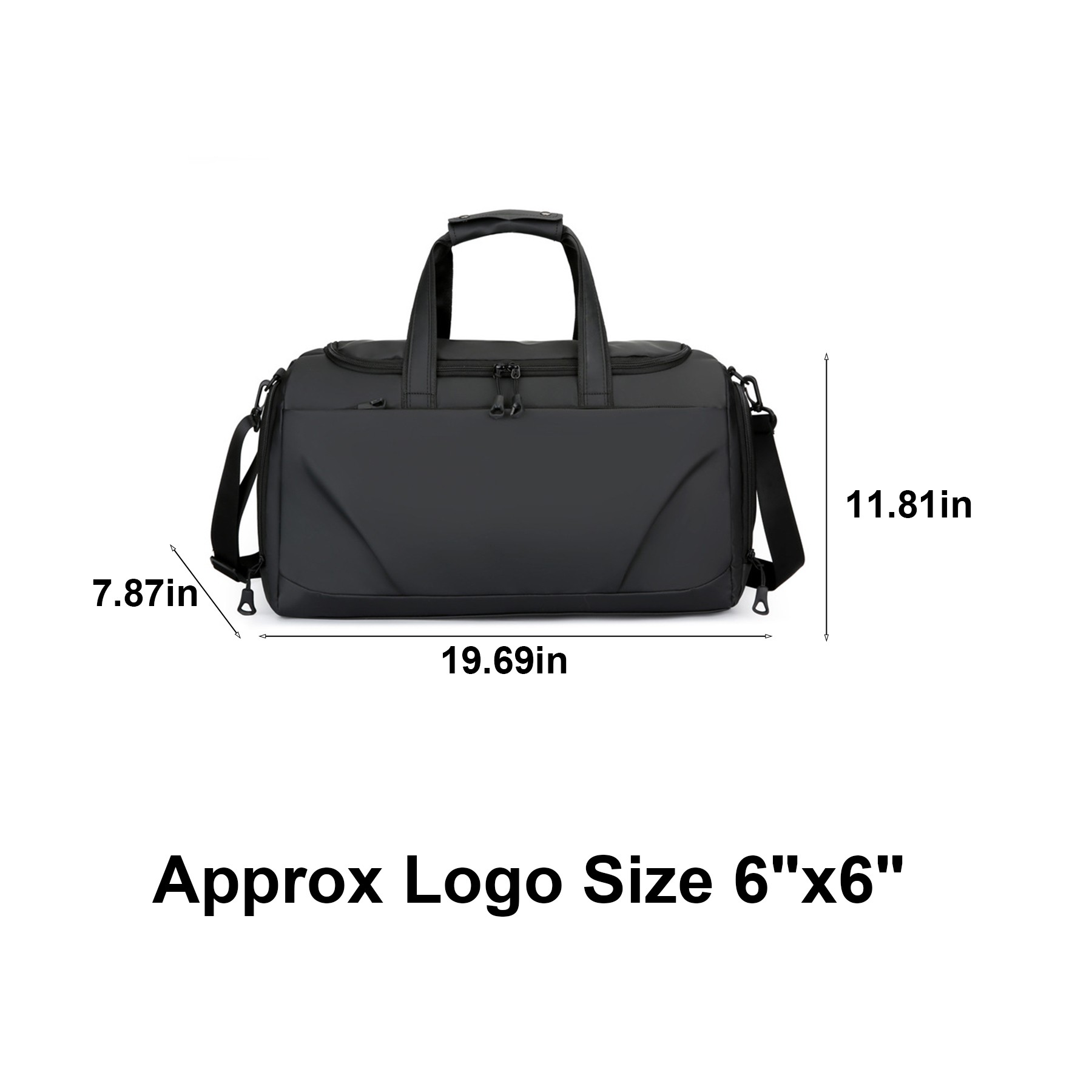 Unisex Travel Duffle Bag With Shoulder Strap 2