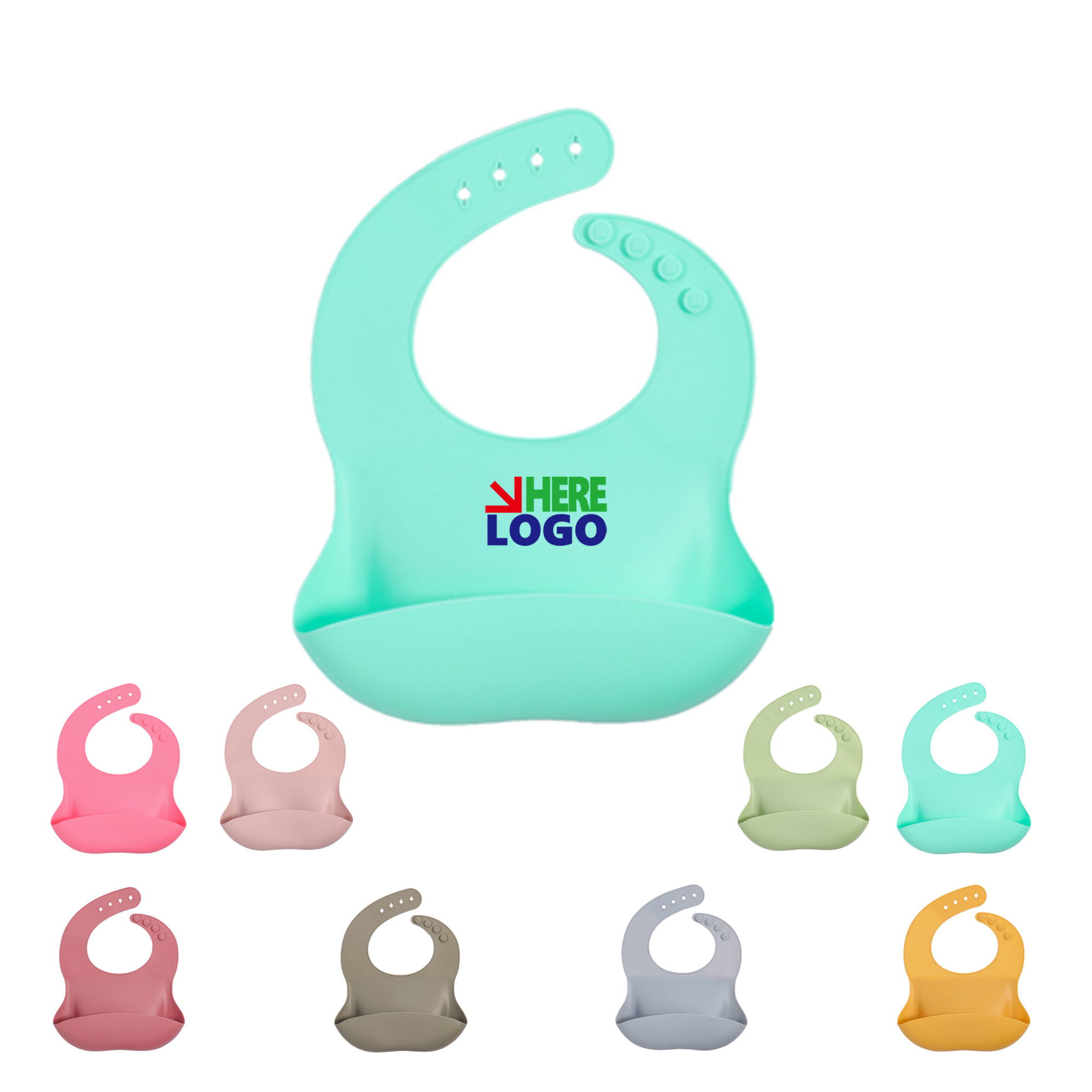 Baby Silicone Bibs 2