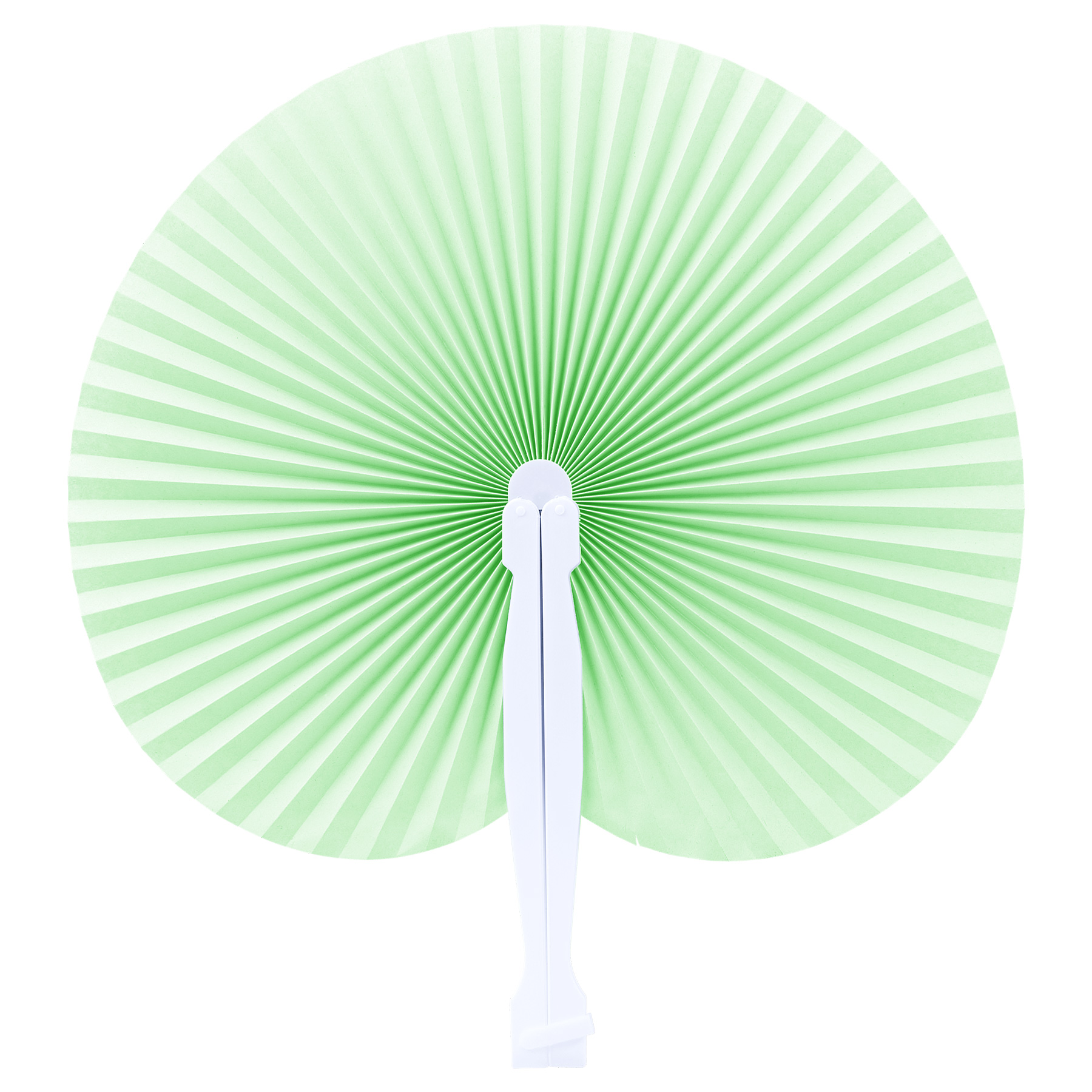 Full Color Round Folding Hand Paper Fan 12