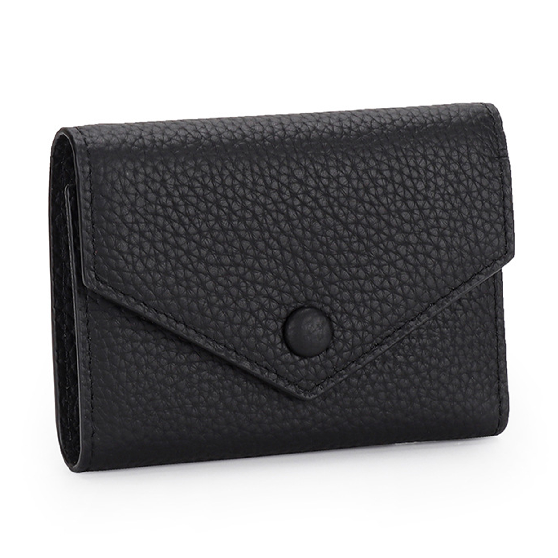 Genuine Leather Simple folding envelope coin purse 8