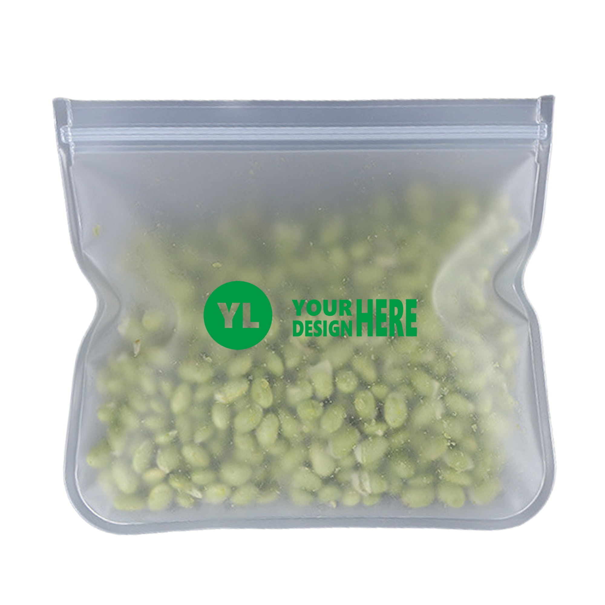 Custom Logo Food Storage Zipper Bags 3