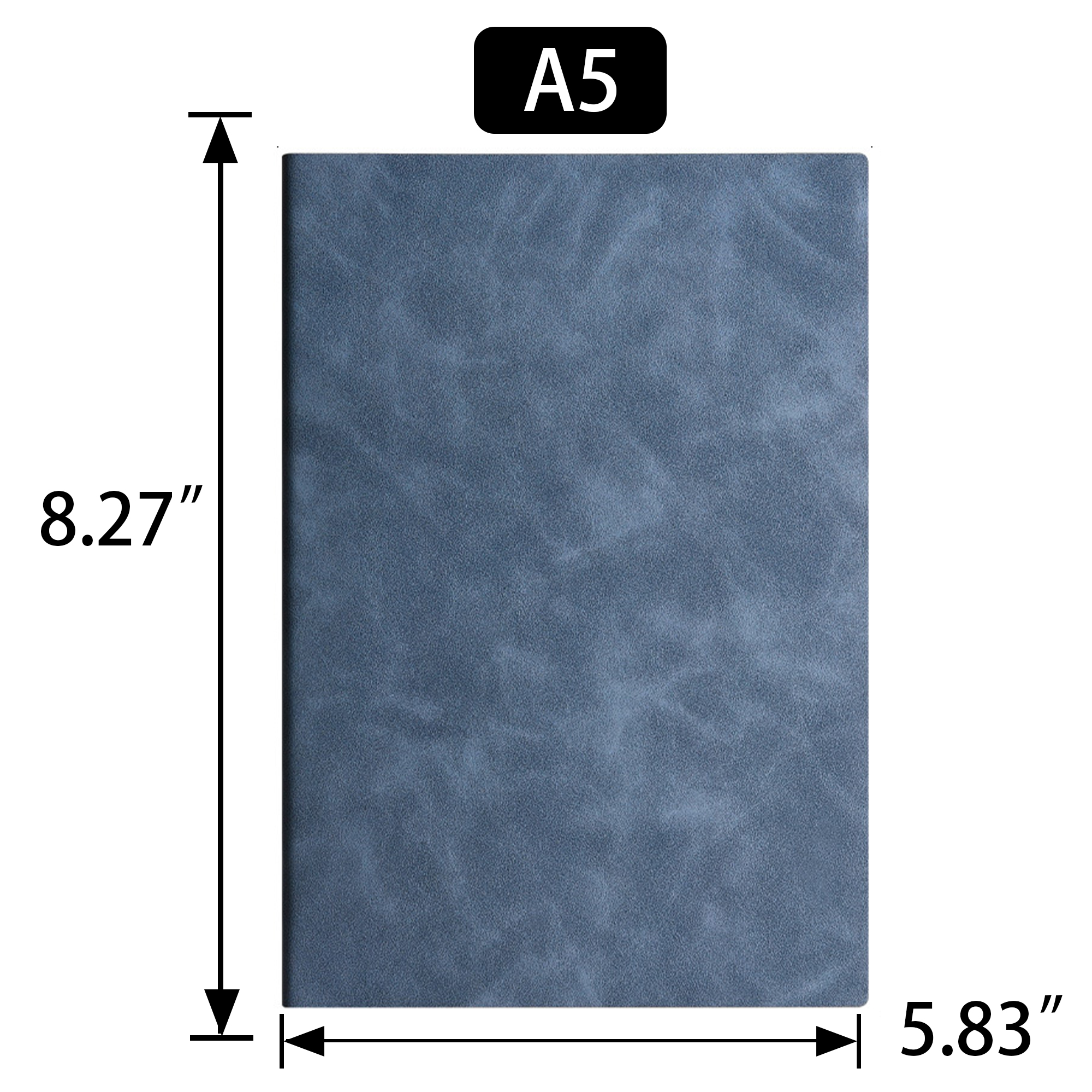 PU Leather A5 Office Notebook, 100 Pages with Bookmark 5