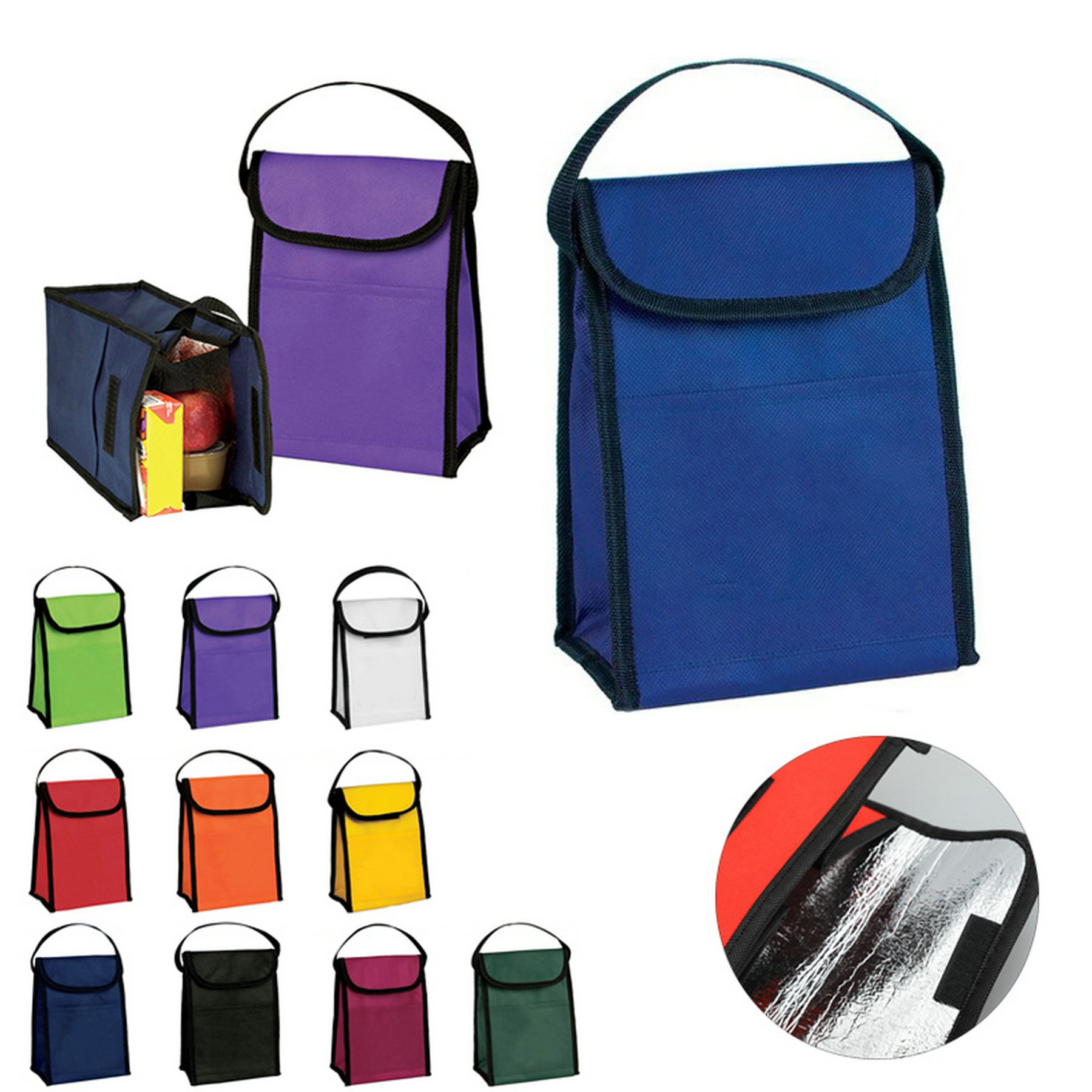 Insulated Non-Woven Lunch Bag Cooler Bag 2