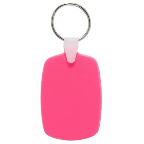 Custom Oval Soft Key Tag 4