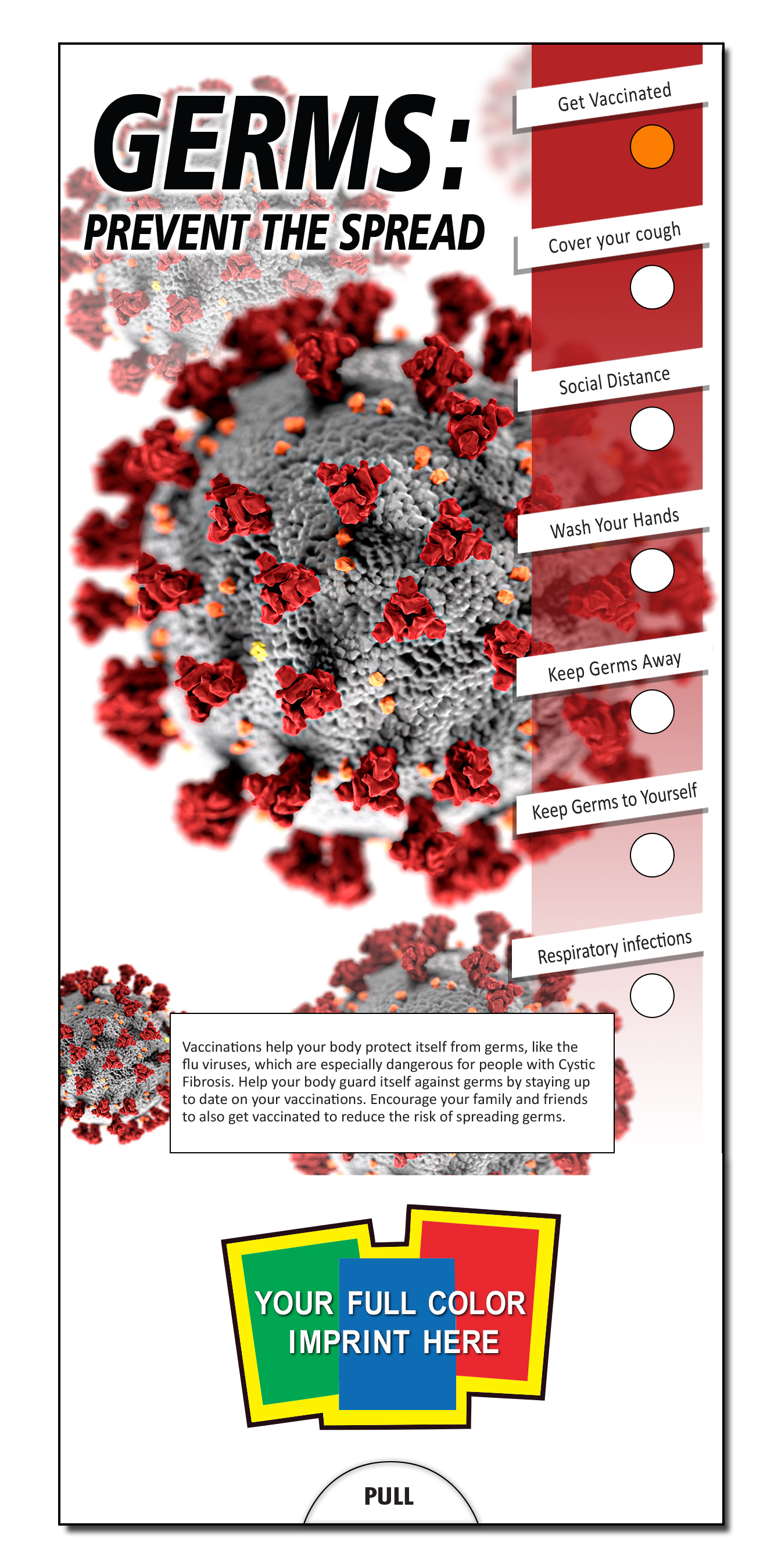 SLIDE CHART - Germs: Prevent the Spread 2