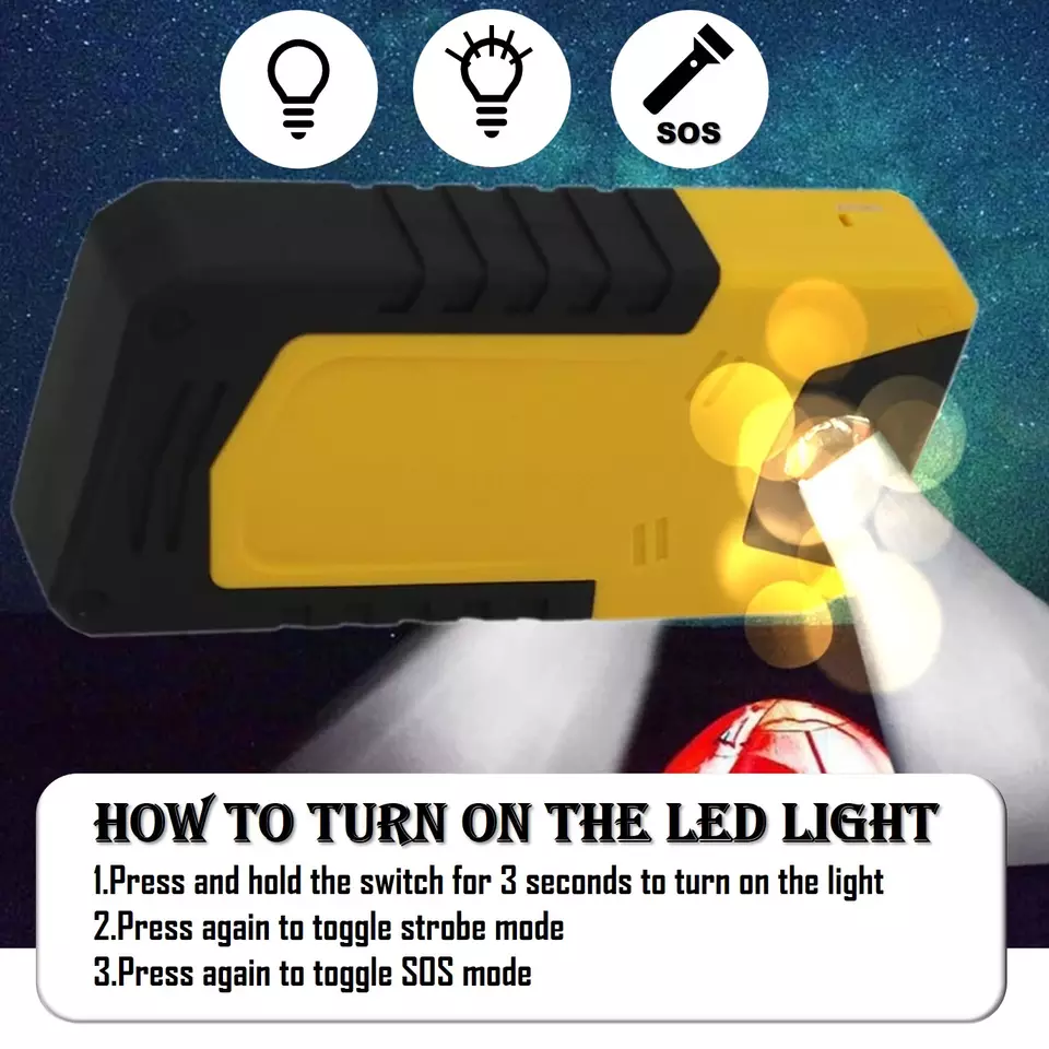 Portable Car Battery Emergency Starting Power Bank 2