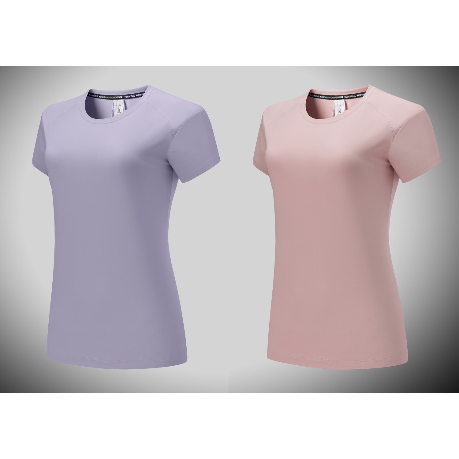 Women's Running Short Sleeve T-Shirt - Stock Style 8 1