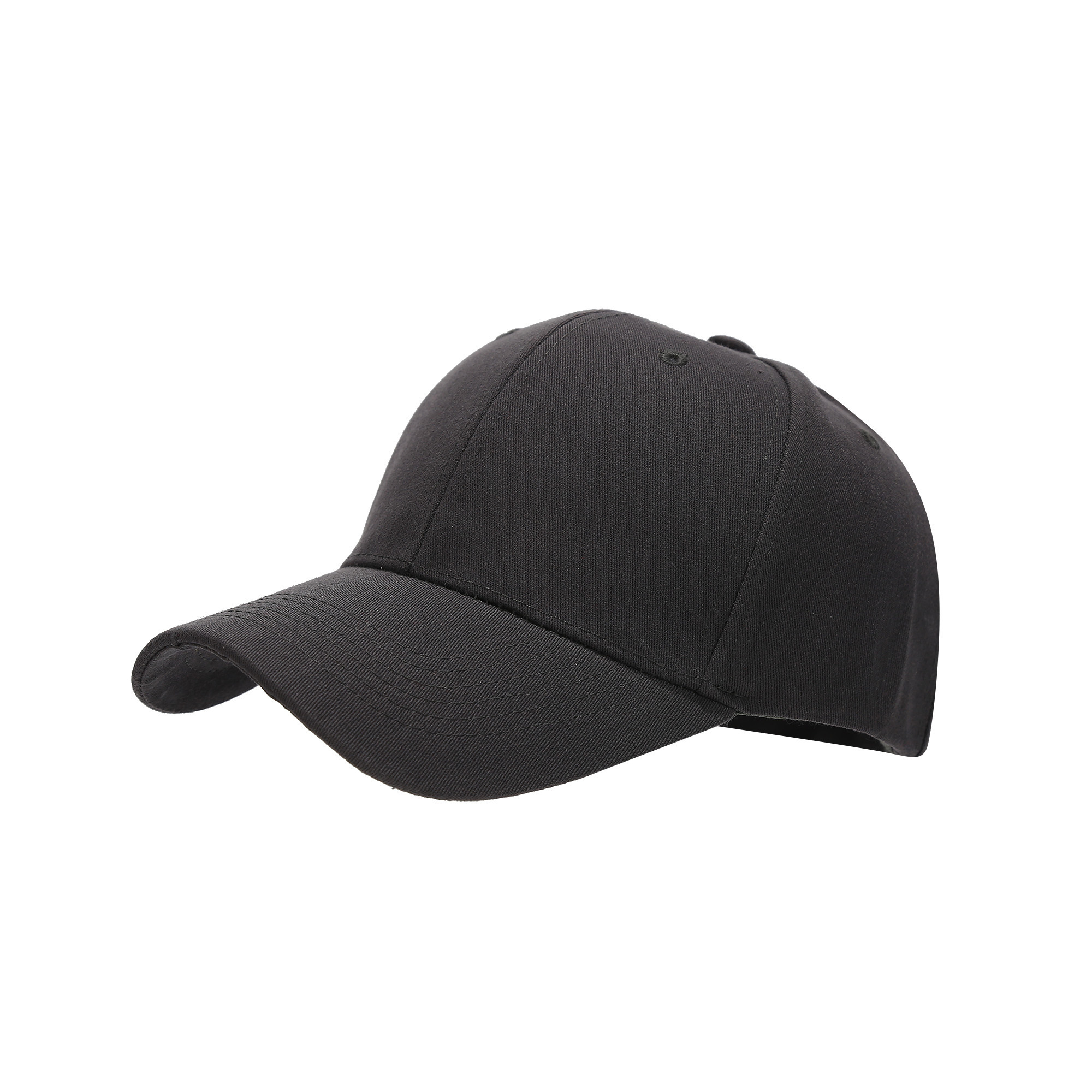 Structured Cotton Adjustable 6 Panel Baseball Cap 4