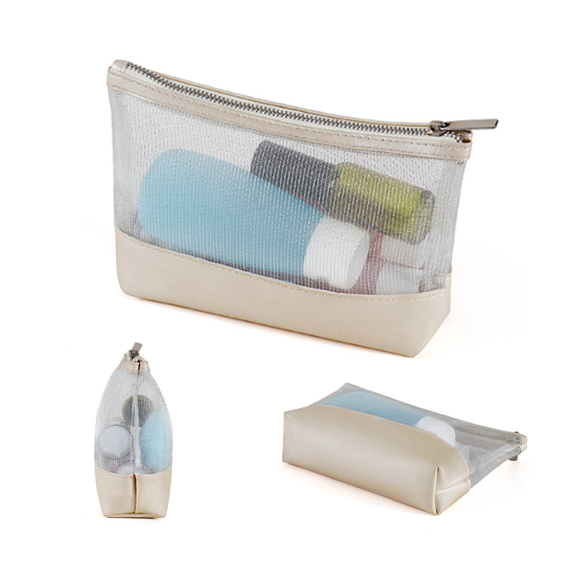 Portable Mesh Cosmetic Bag 3