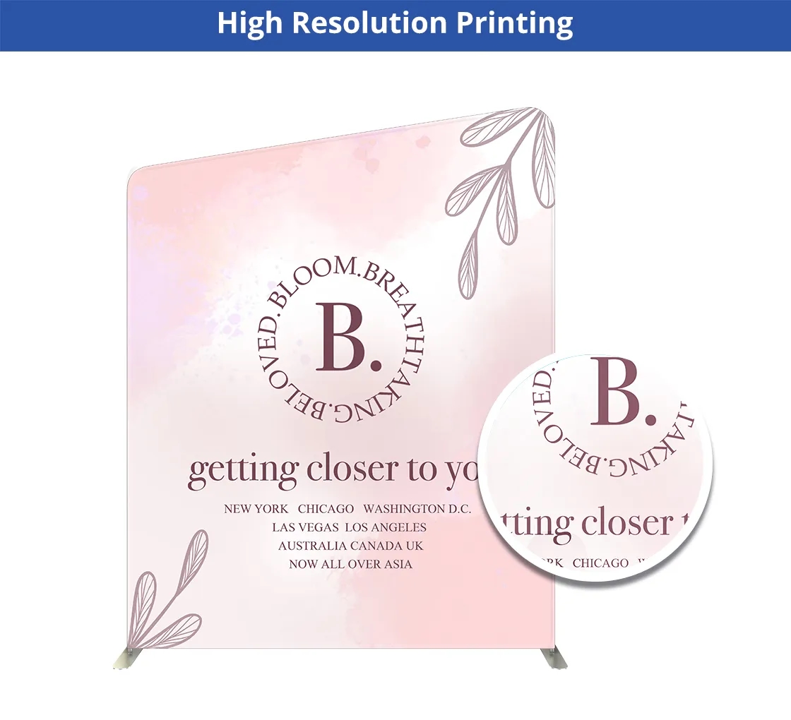 20ft Inline Trade Show Booth - Tension Fabric Display 7