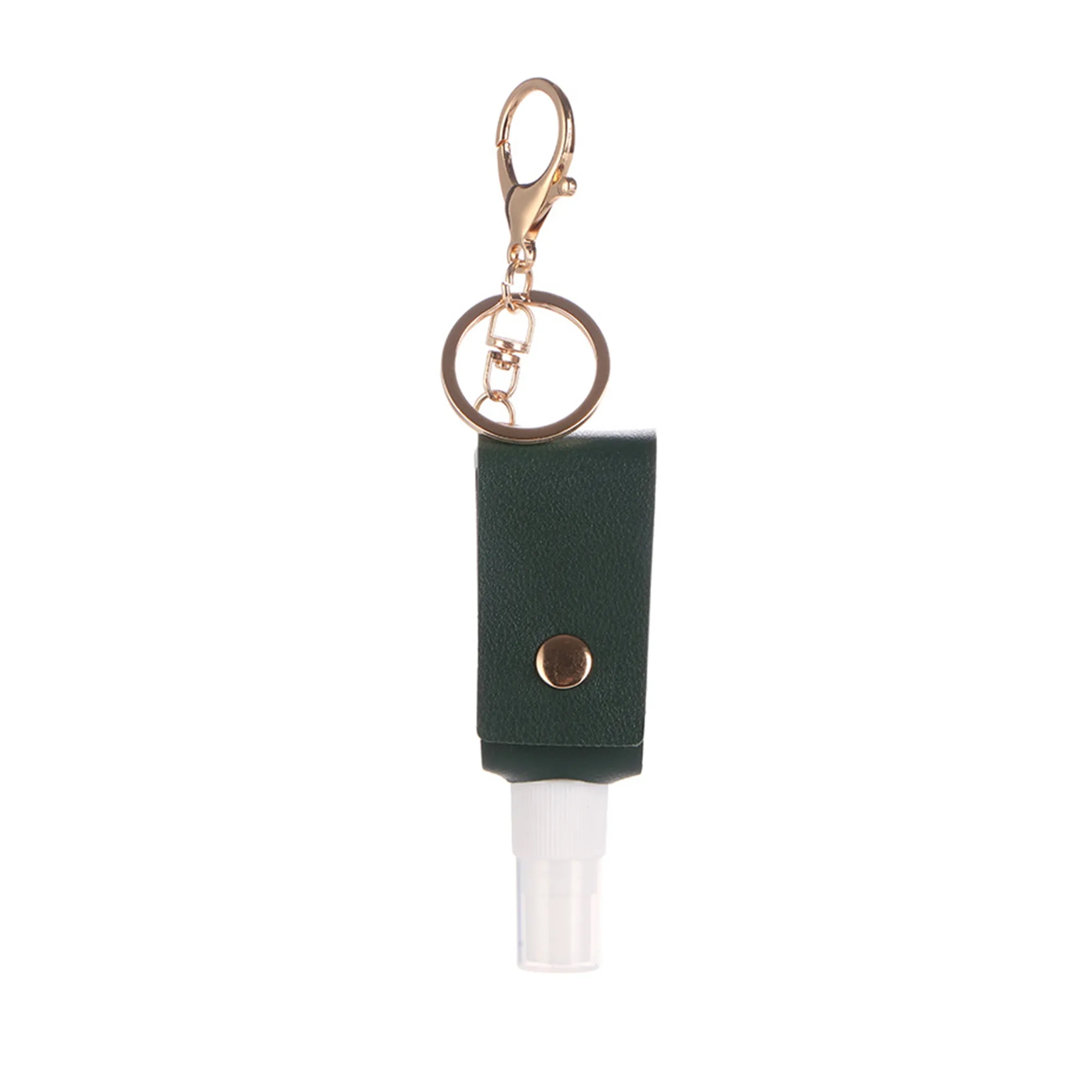 1 OZ Portable PU Hand Sanitizer Key Chain 12