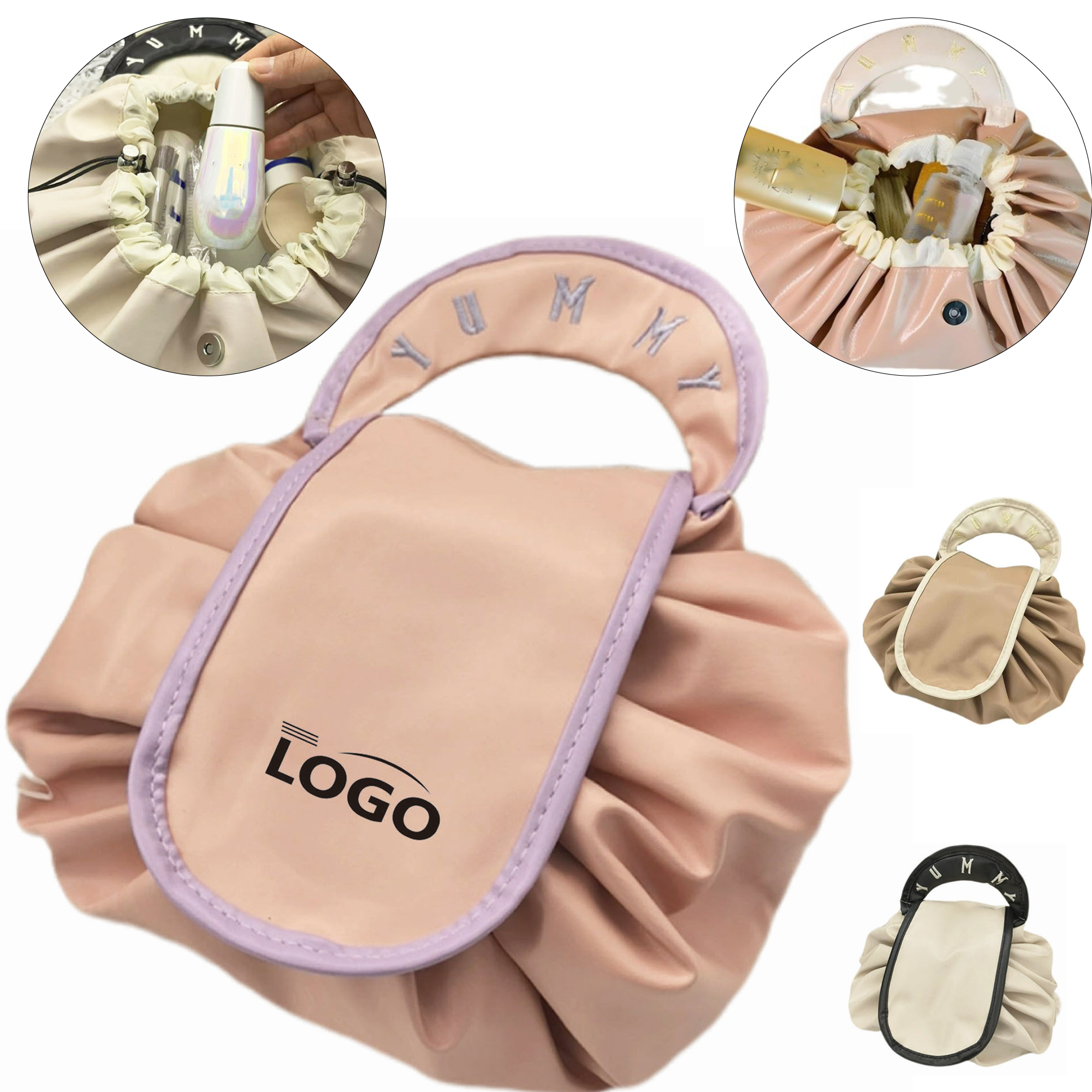 Lazy Drawstring Cosmetic Organizer 2
