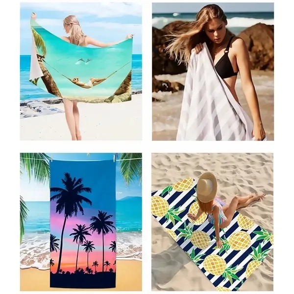 Quick-Dry Microfiber Beach Towel 5