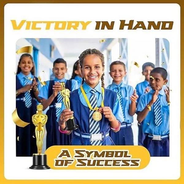 6" Golden Statue Trophy Awards 12 Pack 5
