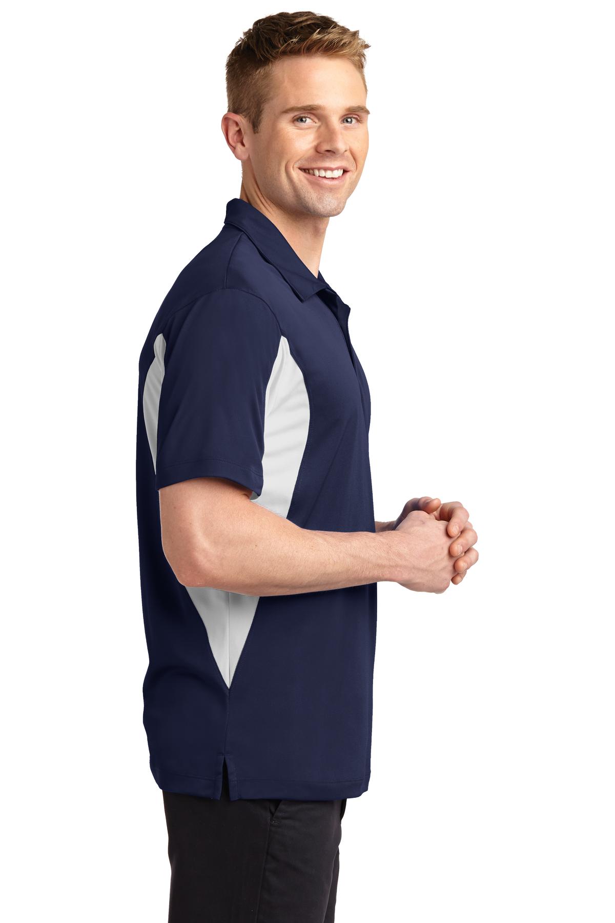 Sport-Tek® Tall Side Blocked Micropique Sport-Wick Polo 43