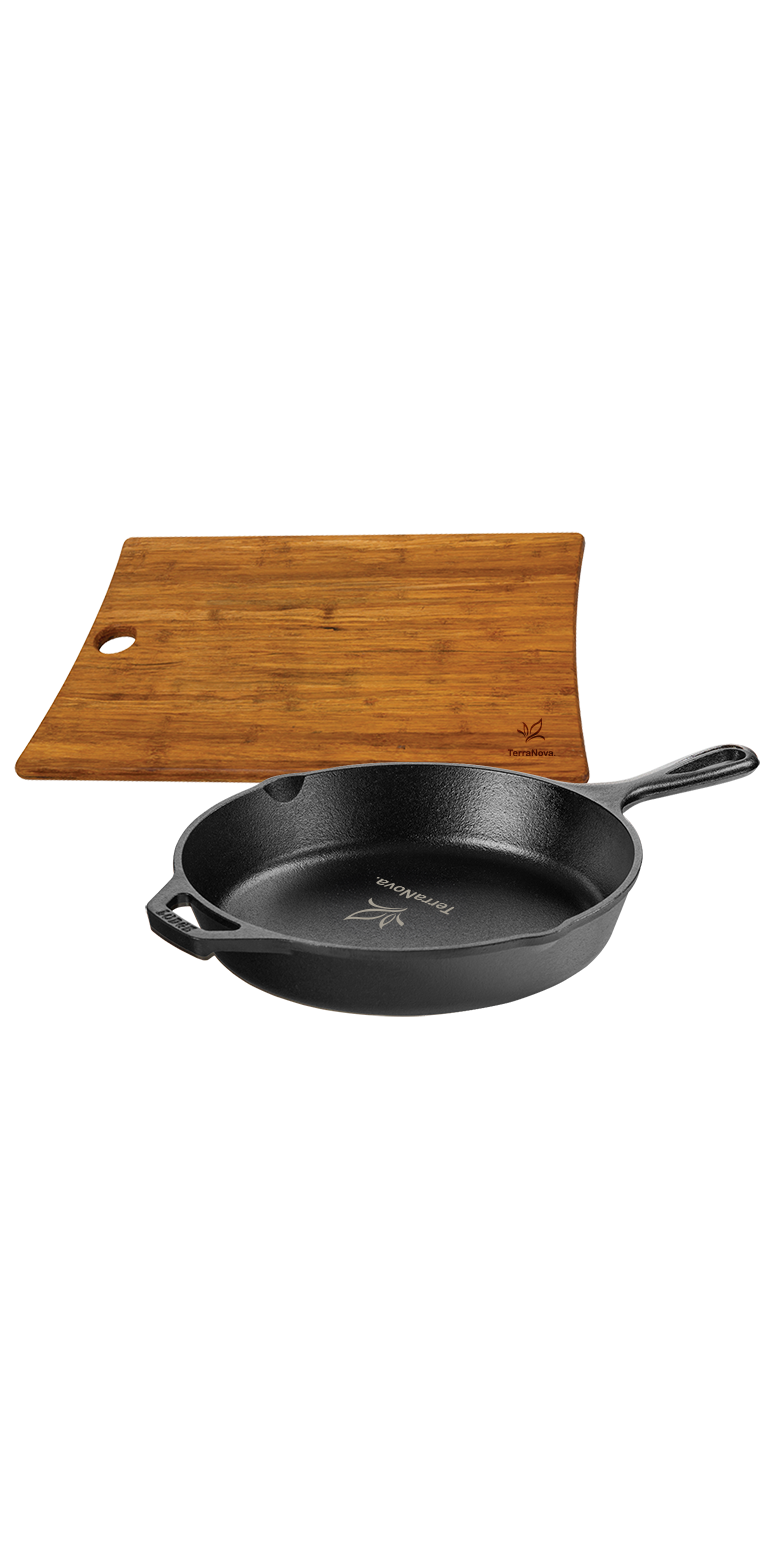 Lodge® 10.25" Cast Iron / Woodland Board Gift Set 7