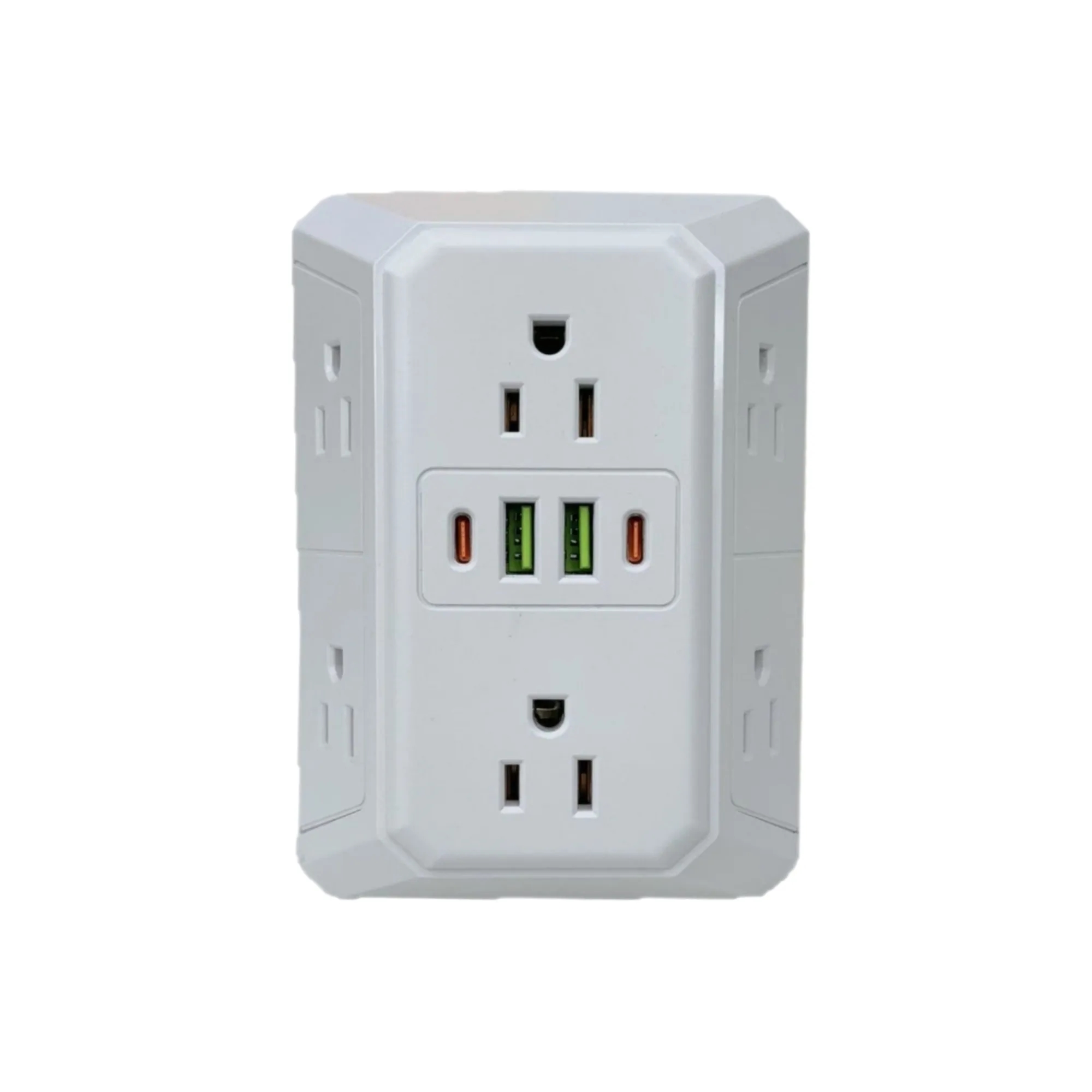 Outlet Extender Socket Wall Charger 3