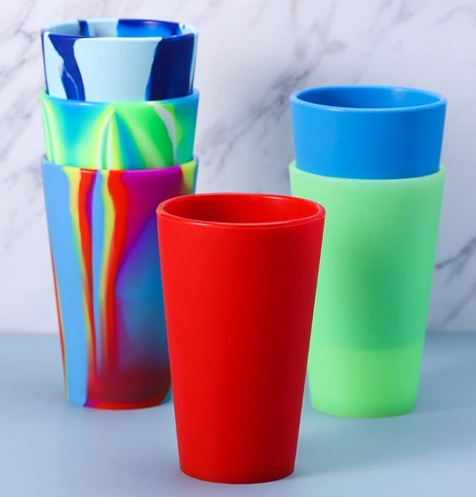 16oz Unbreakable Silicone Tumbler Coffee Cup 4