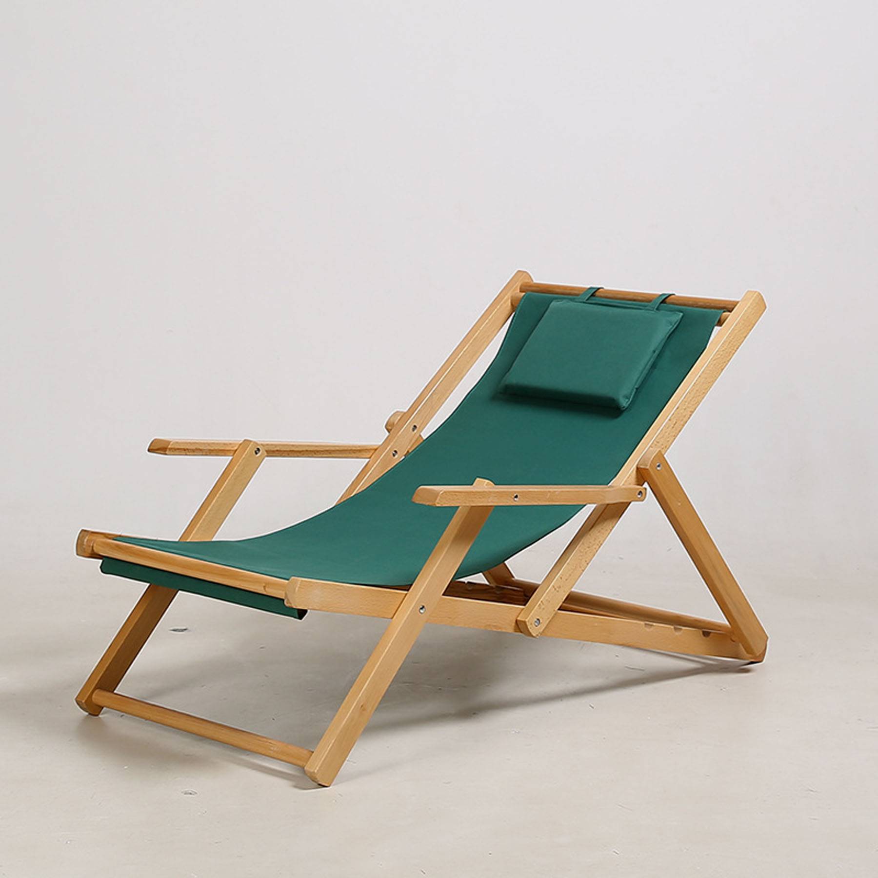 Home solid wood beach chair 6