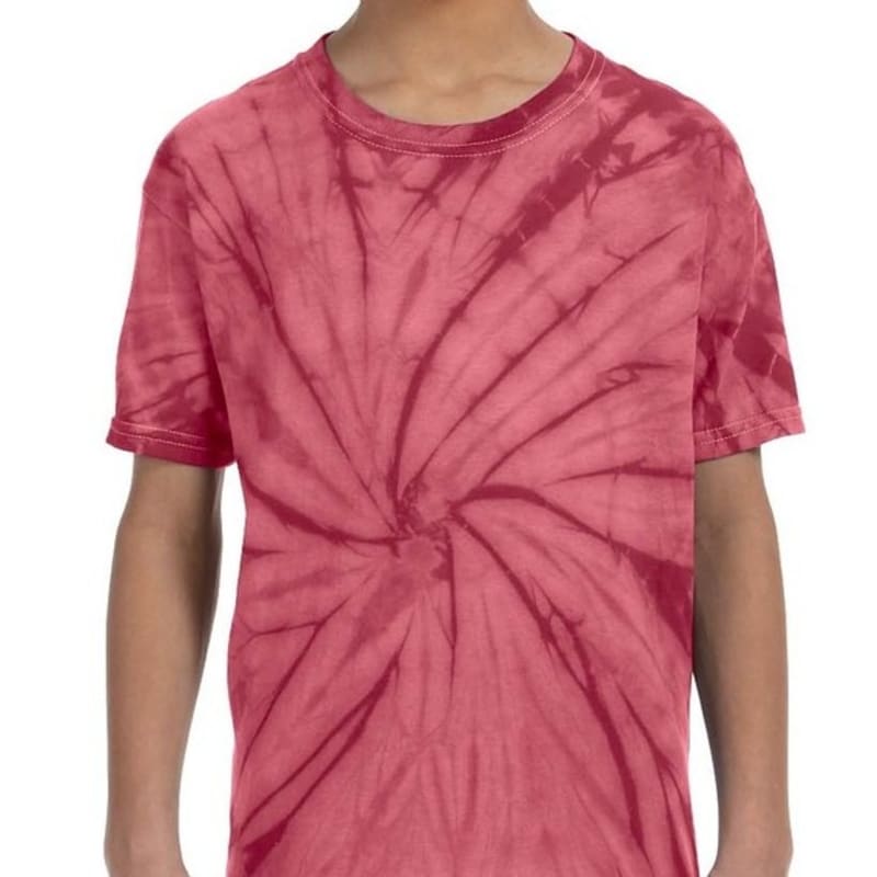 Tie-Dye Youth 5.4 Oz., 100% Cotton Tie-Dyed T-Shirt 36