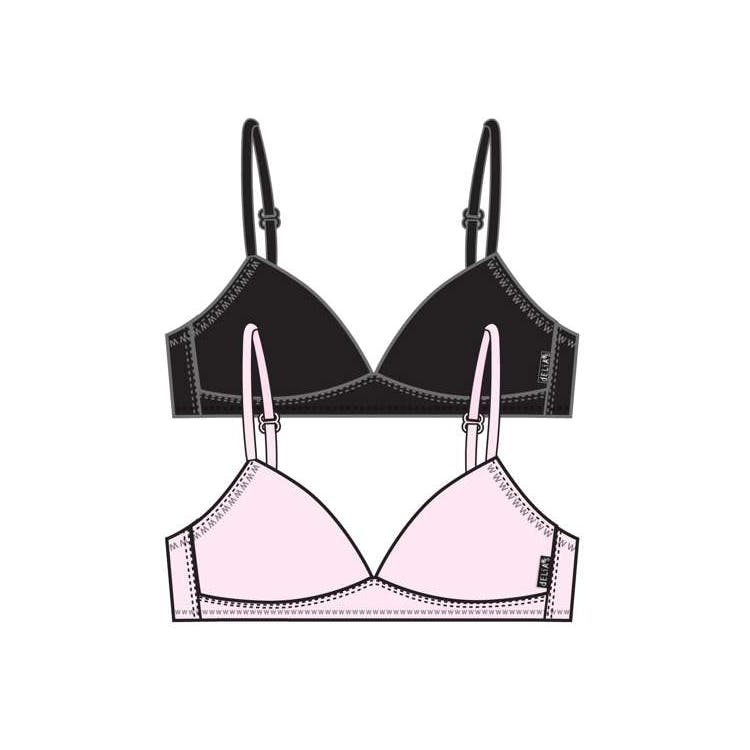 Girl's Molded Bras - Size Small-Large 2