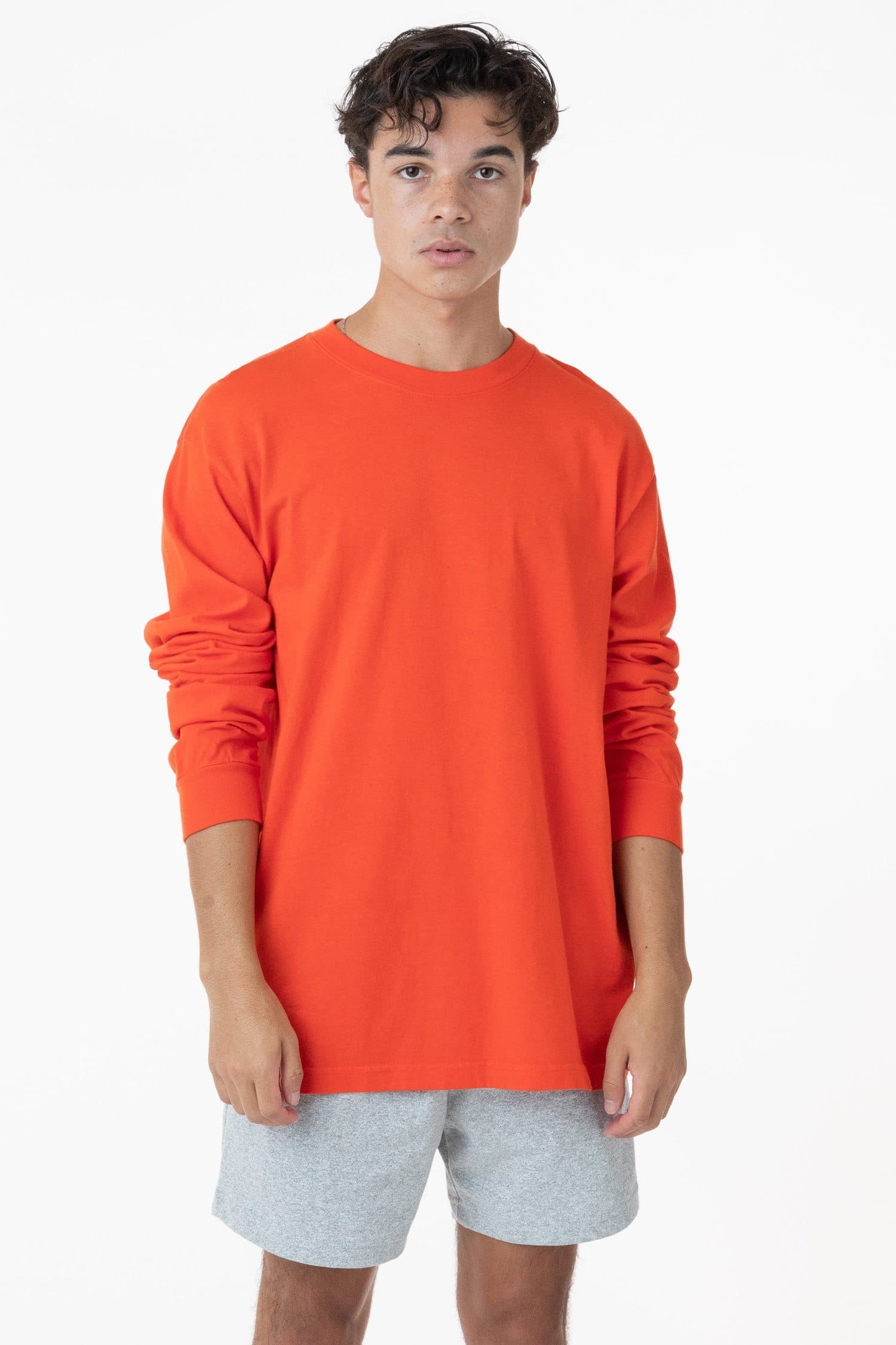 6.5 OZ L/S GARMENT DYE T-SHIRT 22