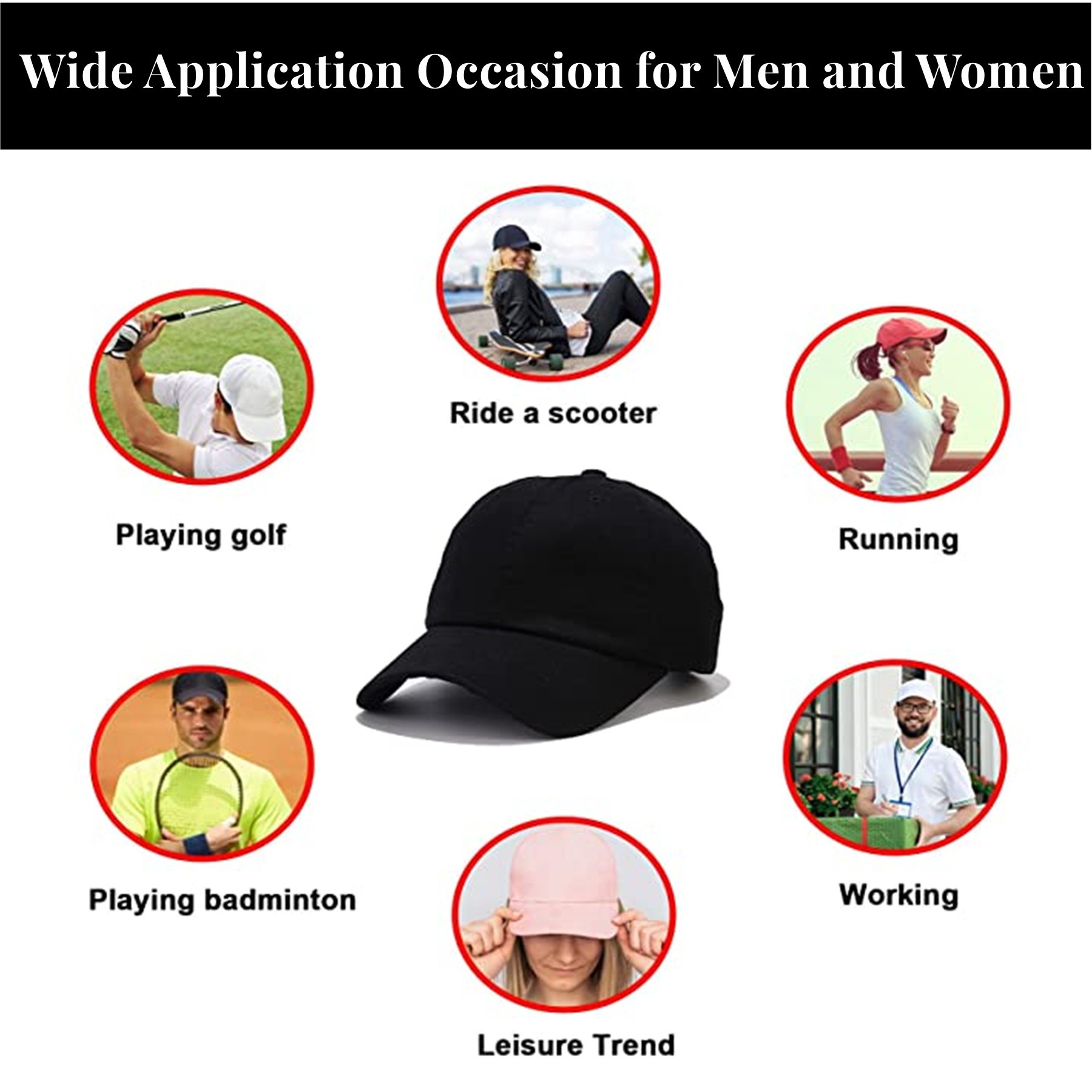 Adjustable Baseball Cap For Men And Women 6