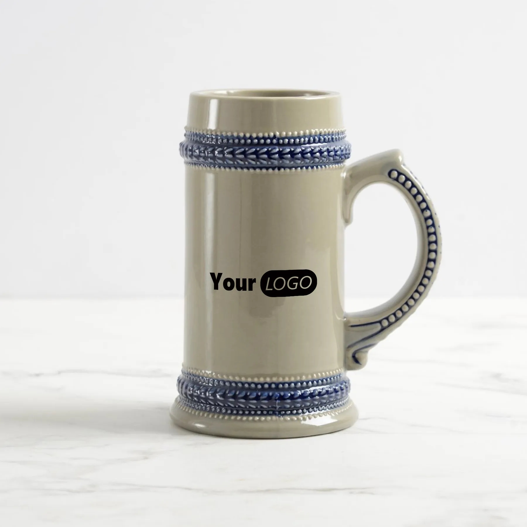 18.5 oz. Ceramic Beer Mug 1