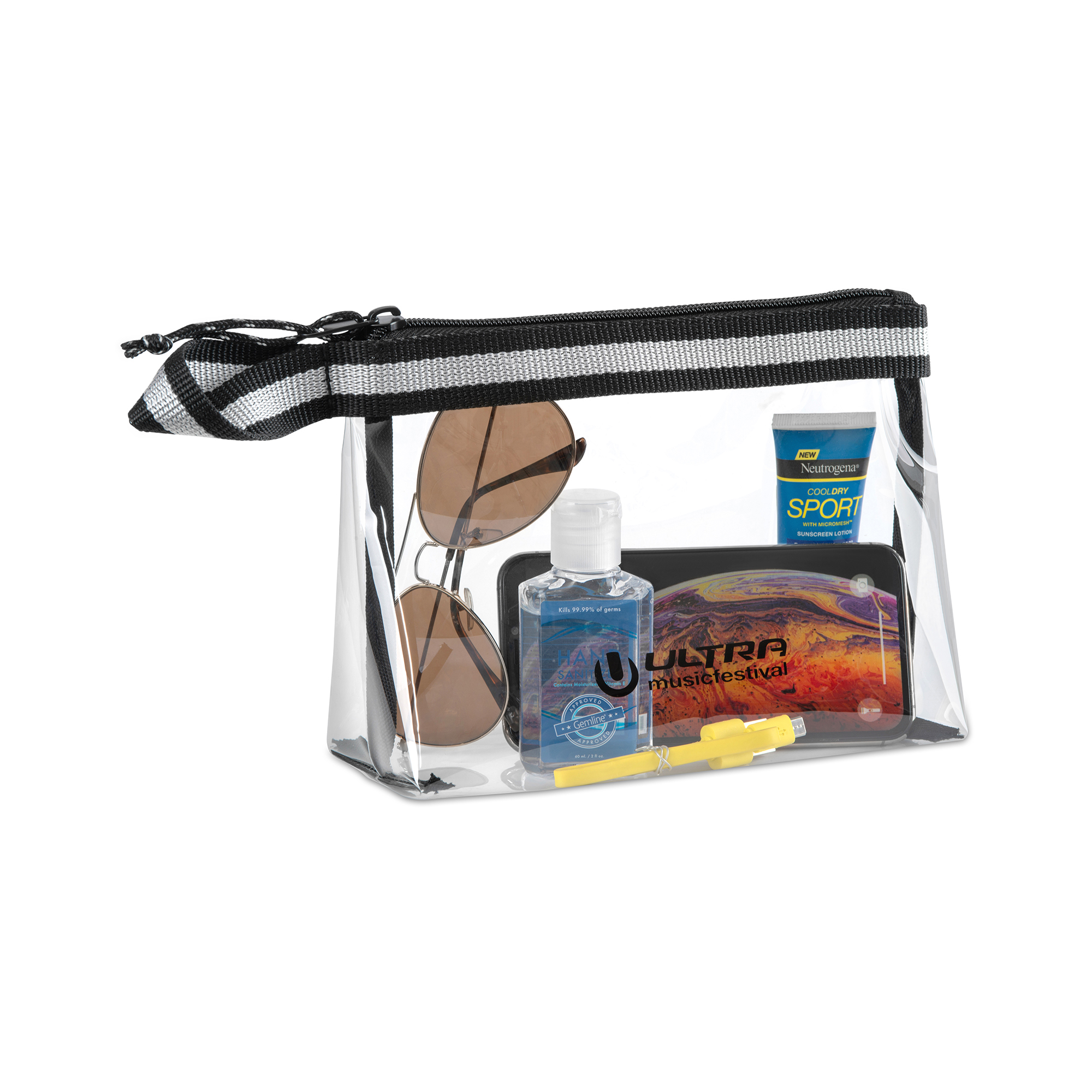 Sigma Clear Zippered Pouch 4