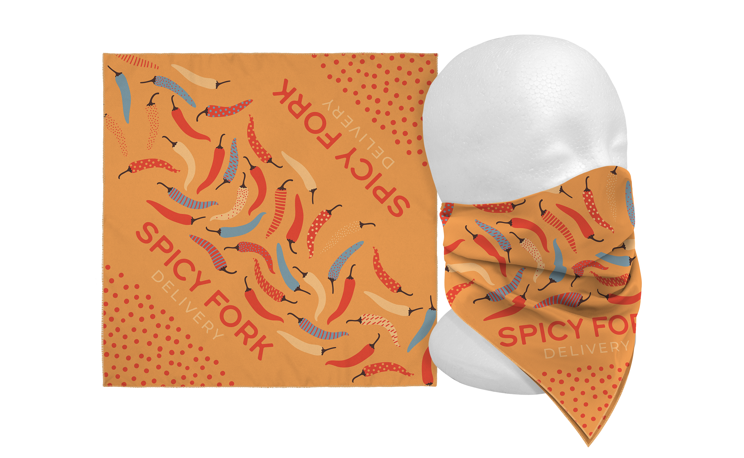 Full Color Square Bandana