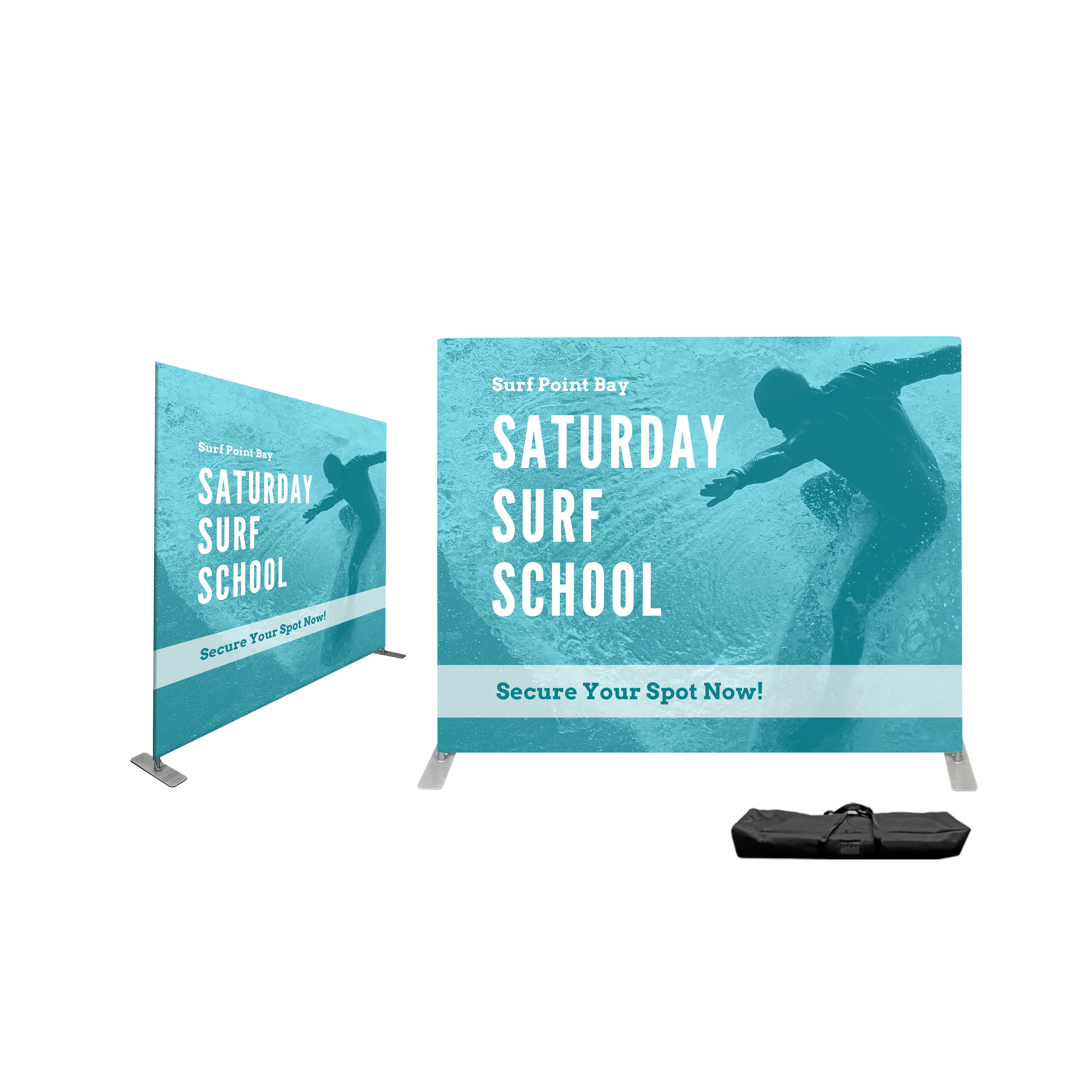 10' Flexi-Tube Display Kit, Double-Sided