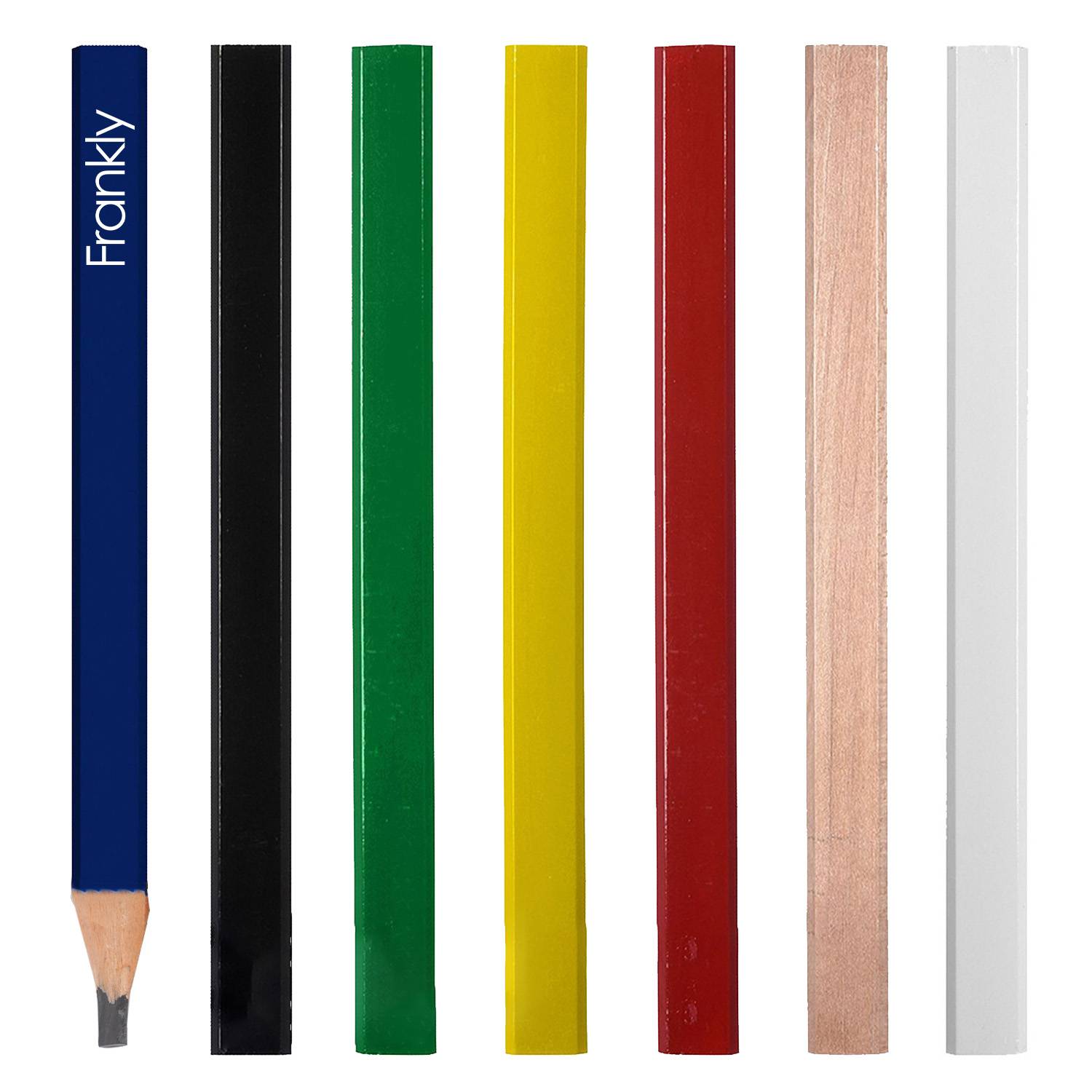 Full Color Octagonal Calibration Carpenter Pencil
