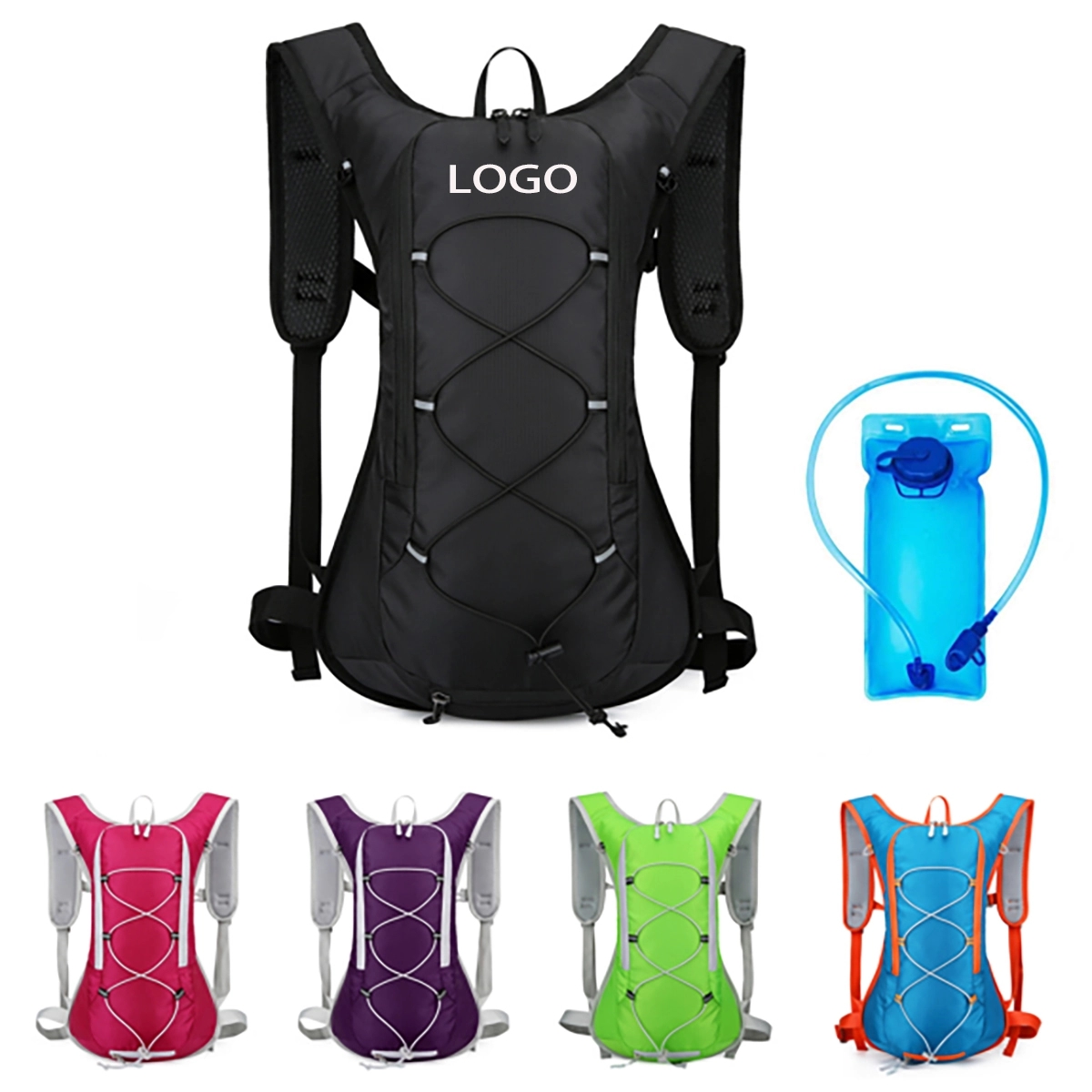 Hydration Backpack With 2L Water Bladder 5