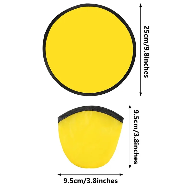 10" Fold Up Flying Disc with Pouch 4