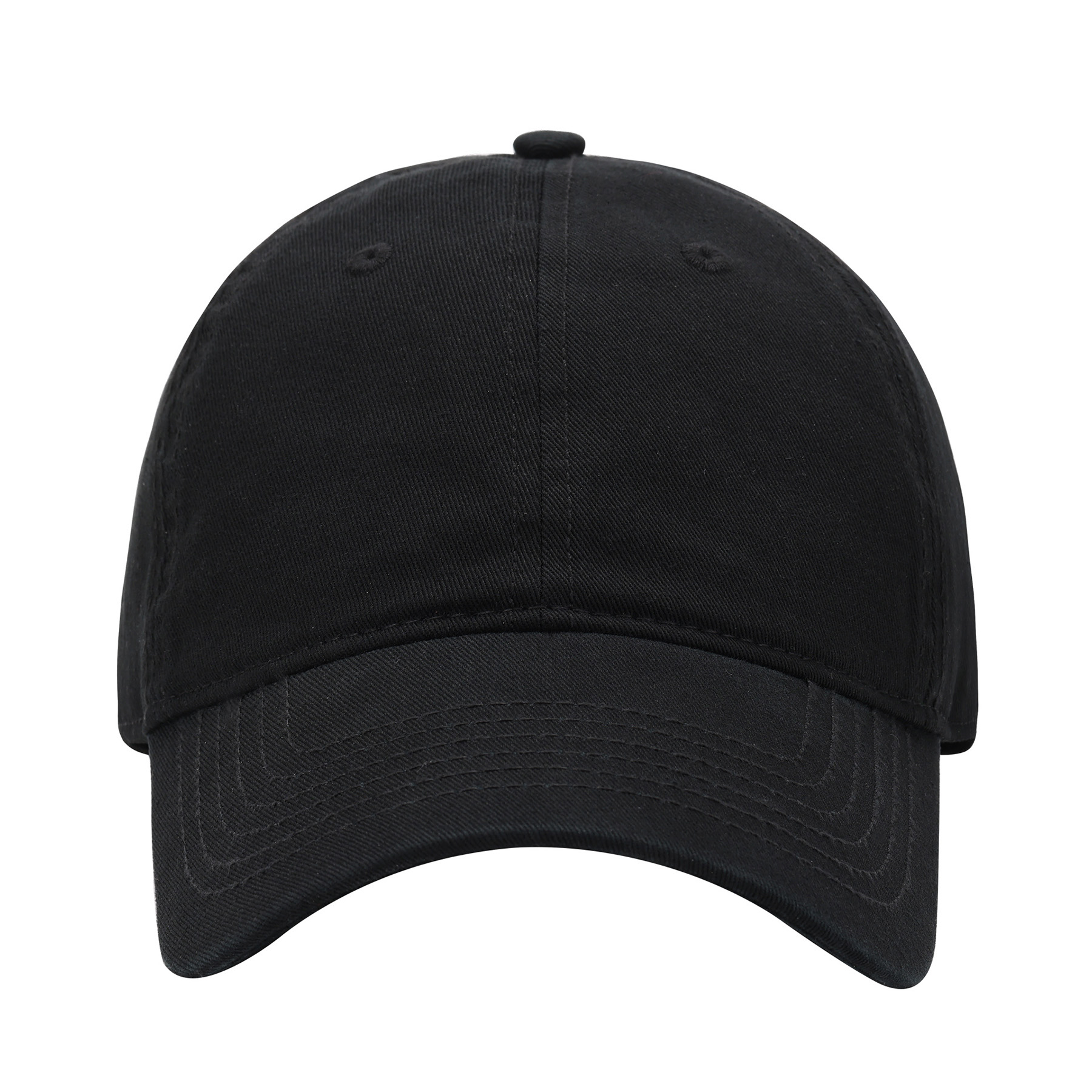 Cotton Washed Solid Color Soft Top Duckbill Cap 5