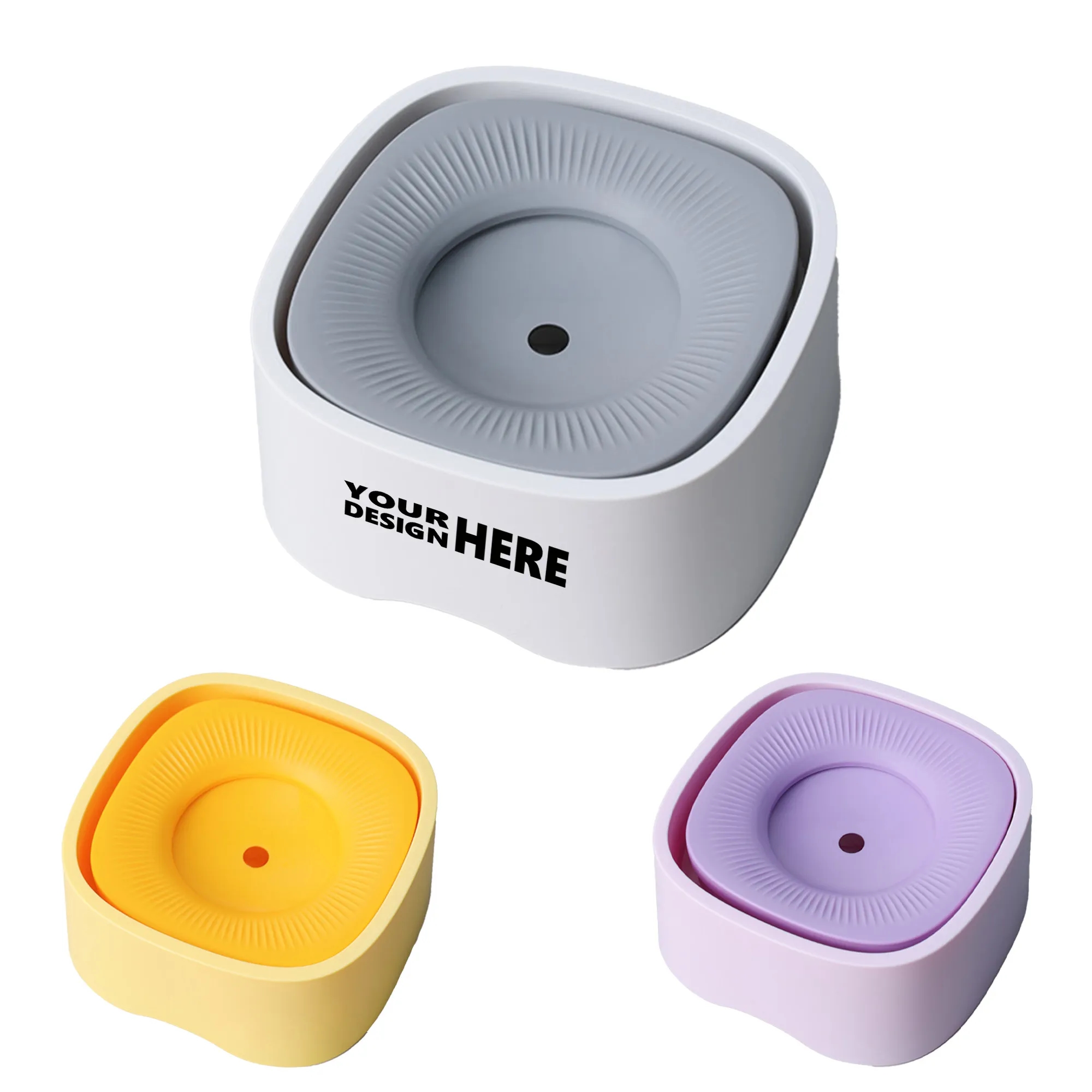 Pet No-Spill Floating Water Bowl