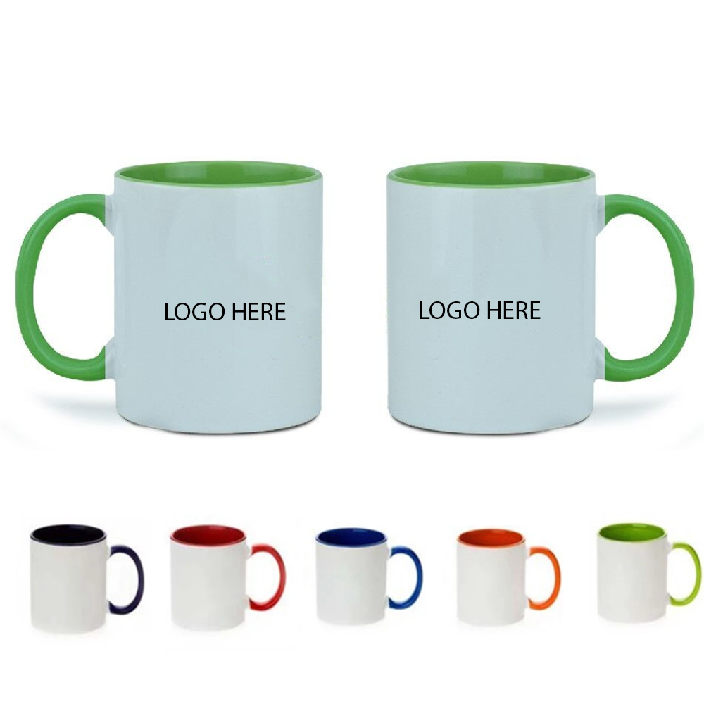 11oz Two Tone Sublimation Ceramic Mug Full Color 2
