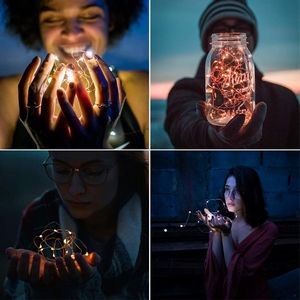 Charming LED Cork String Light Set 20 Colorful Lights 18