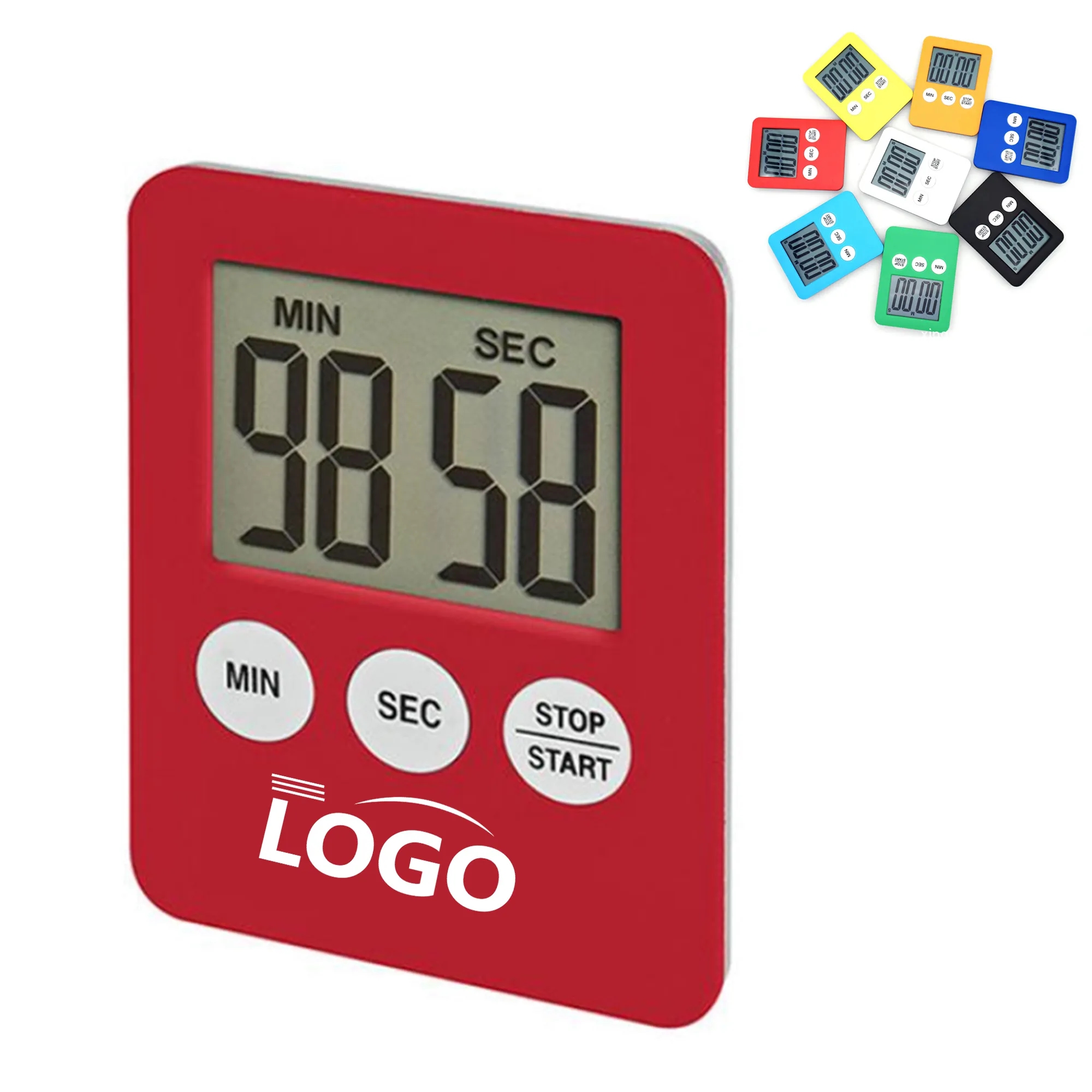 Digital Timer With Magnetic Backing 2